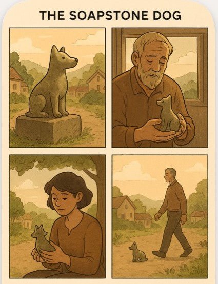 The story of the mysterious soapstone dog