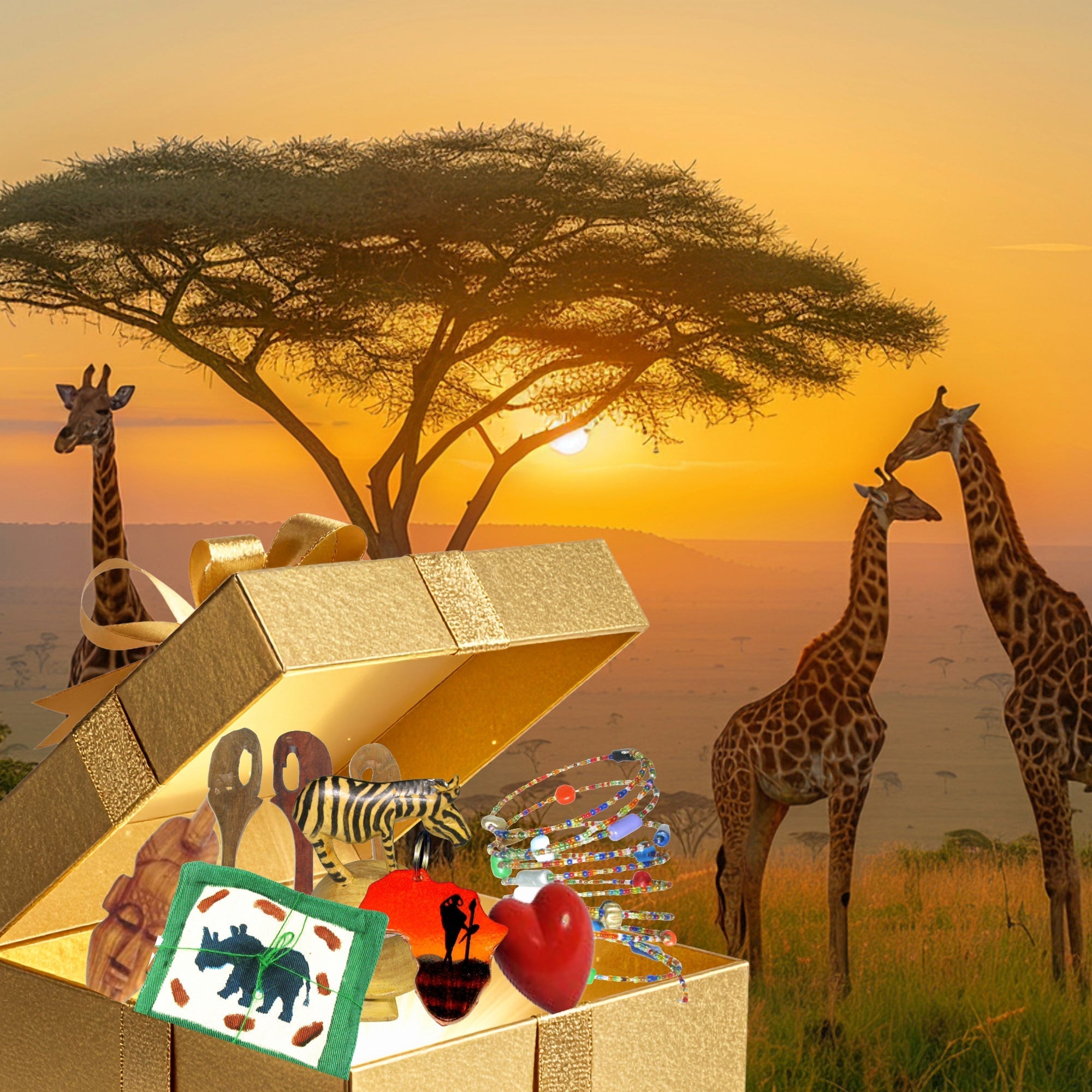 Africa Gift Boxes - FriendlyTradingCo