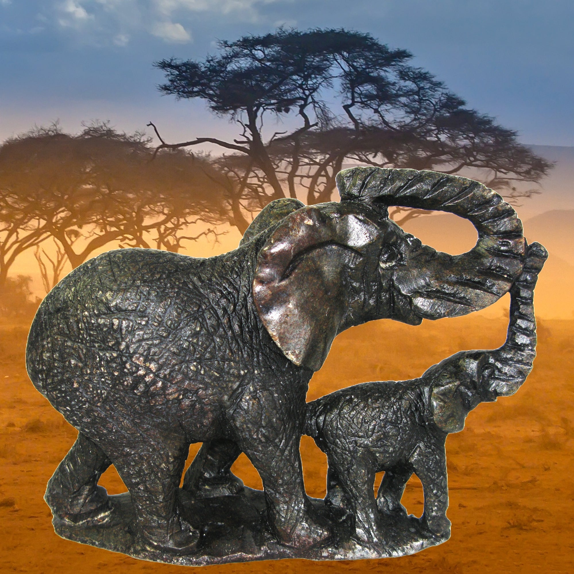 African stone animals - FriendlyTradingCo