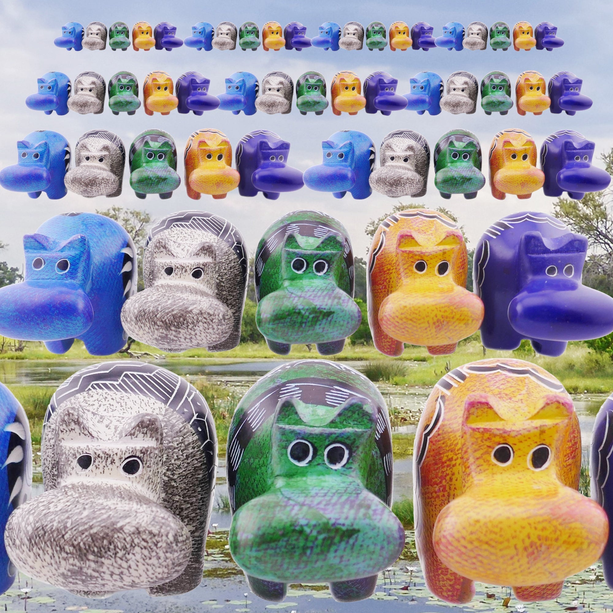 Small stone animals - FriendlyTradingCo