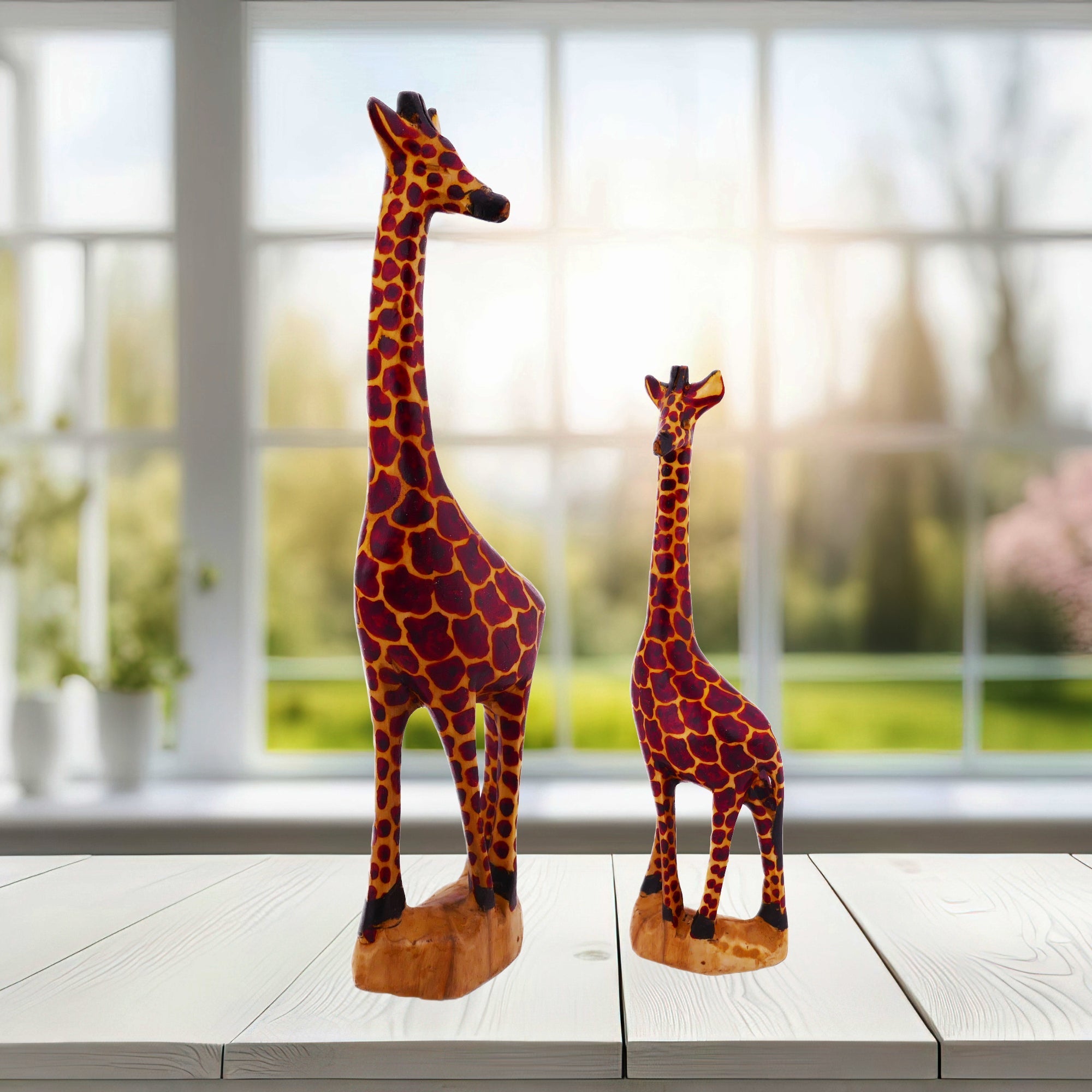 Wooden animal carvings - FriendlyTradingCo