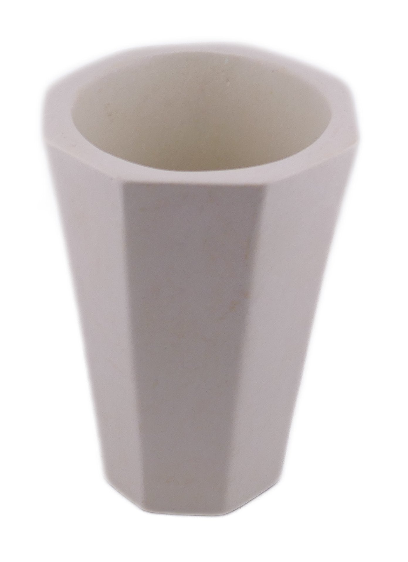 8 - sided Stone Vase hand made 15cm 1.2kg with Storycard - FriendlyTradingCo