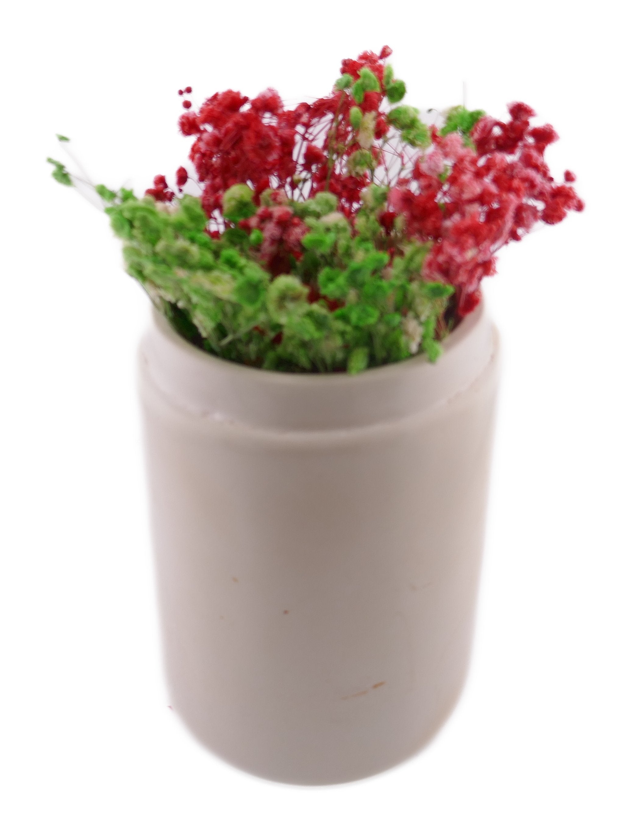Cottage style Stone Planter with rim hand made 14 cm with Storycard