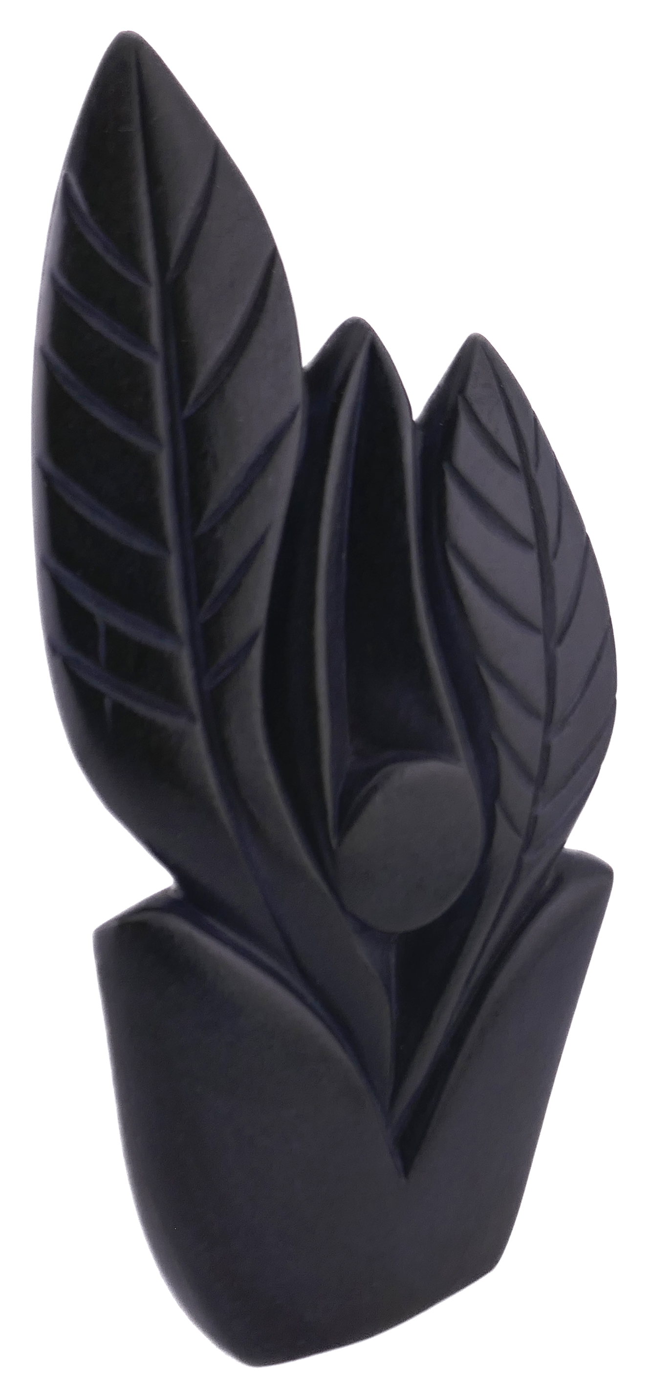 Sculpture d'oiseau calao africain Roi Lion du Zimbabwe 27 cm 3 kg Jardin Patio Véranda