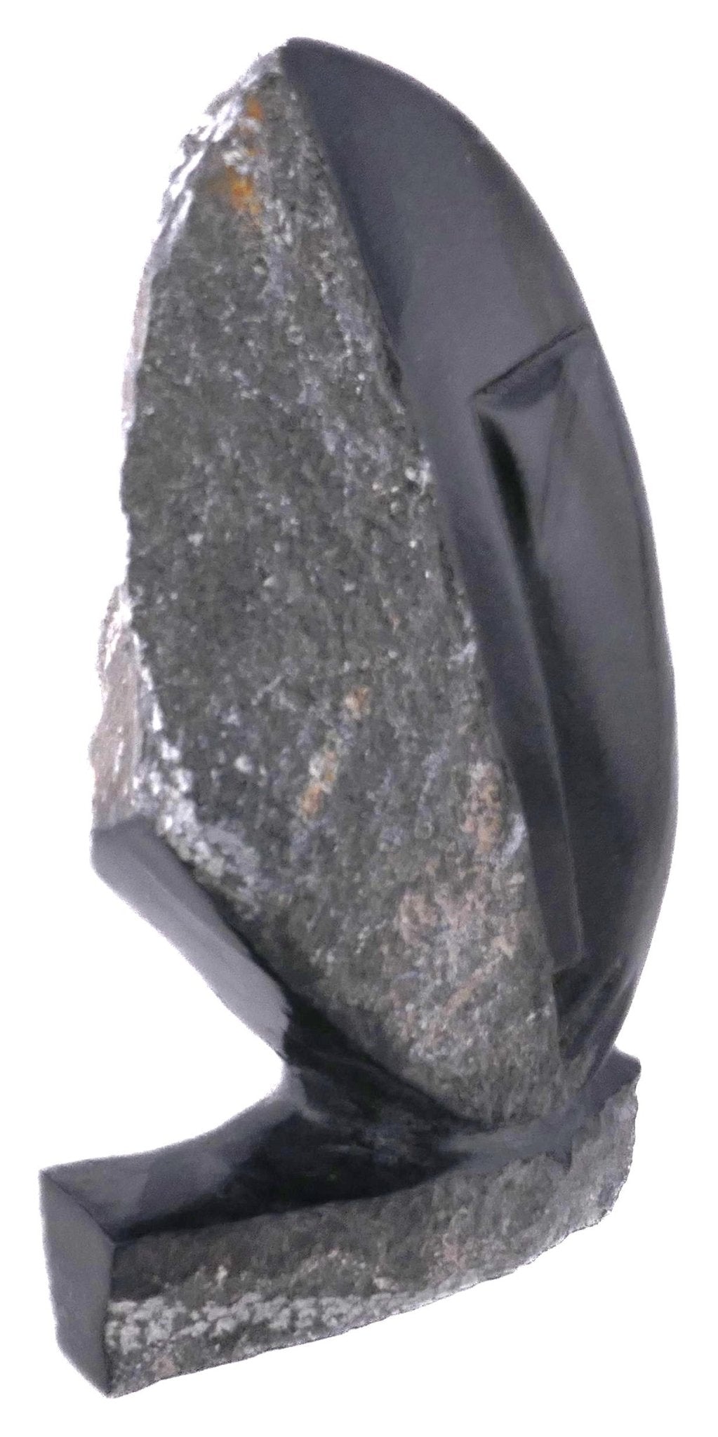 Abstract Face African Art Stone Sculpture // 15 cm, 2kg by Zimbabwe Shona Artists // with Storycard - FriendlyTradingCo