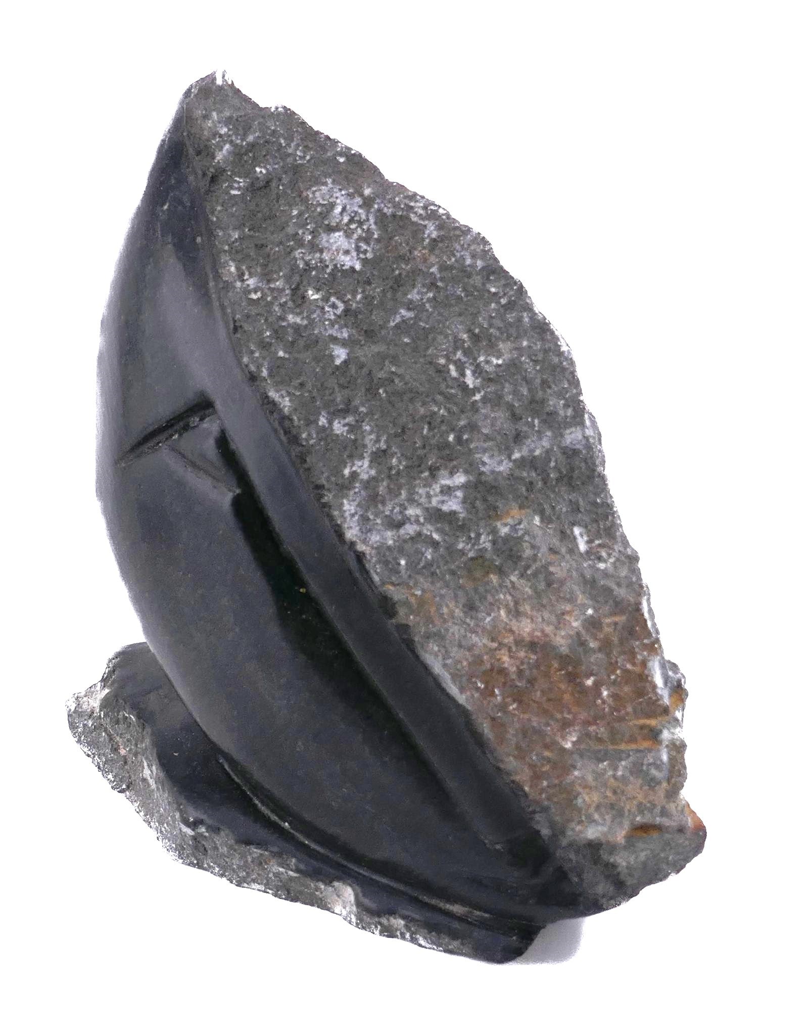 Abstract Face African Art Stone Sculpture // 15 cm, 2kg by Zimbabwe Shona Artists // with Storycard - FriendlyTradingCo