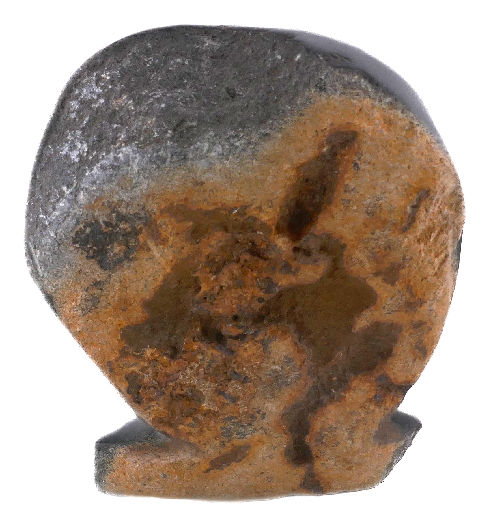 Abstract Face African Art Stone Sculpture // 16 cm, 2kg by Zimbabwe Shona Artists // with Storycard - FriendlyTradingCo