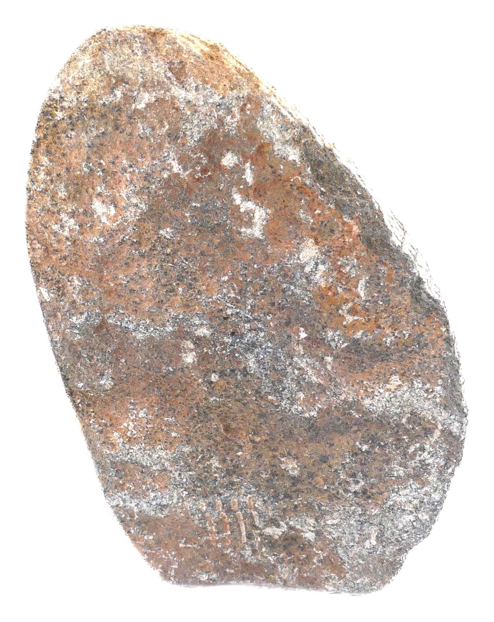 Abstract Face African Art Stone Sculpture // 19 cm, 2kg by Zimbabwe Shona Artists // with Storycard - FriendlyTradingCo