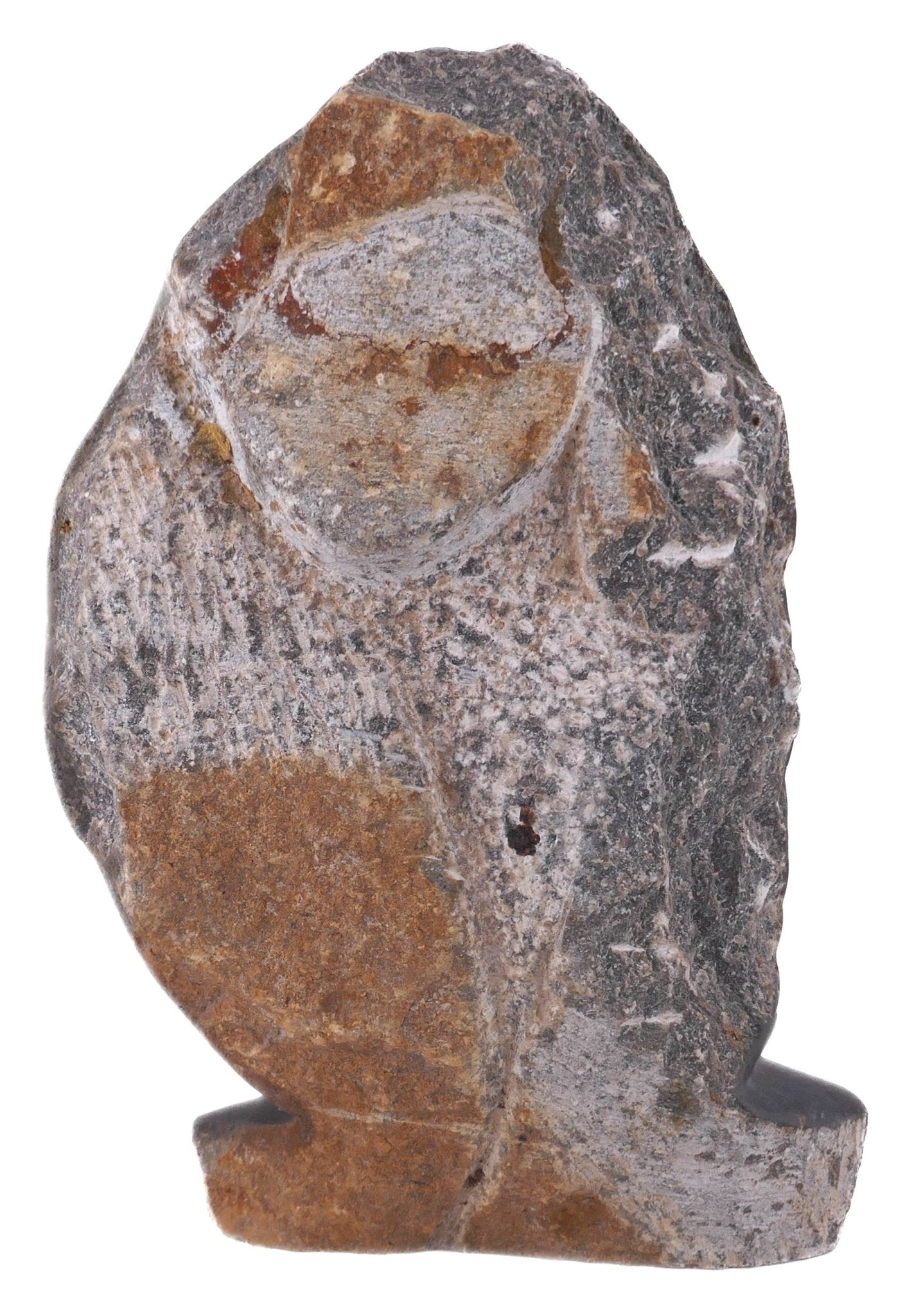 Abstract Face African Art Stone Sculpture21 cm, 2kg by Zimbabwe Shona Artists // with Storycard - FriendlyTradingCo