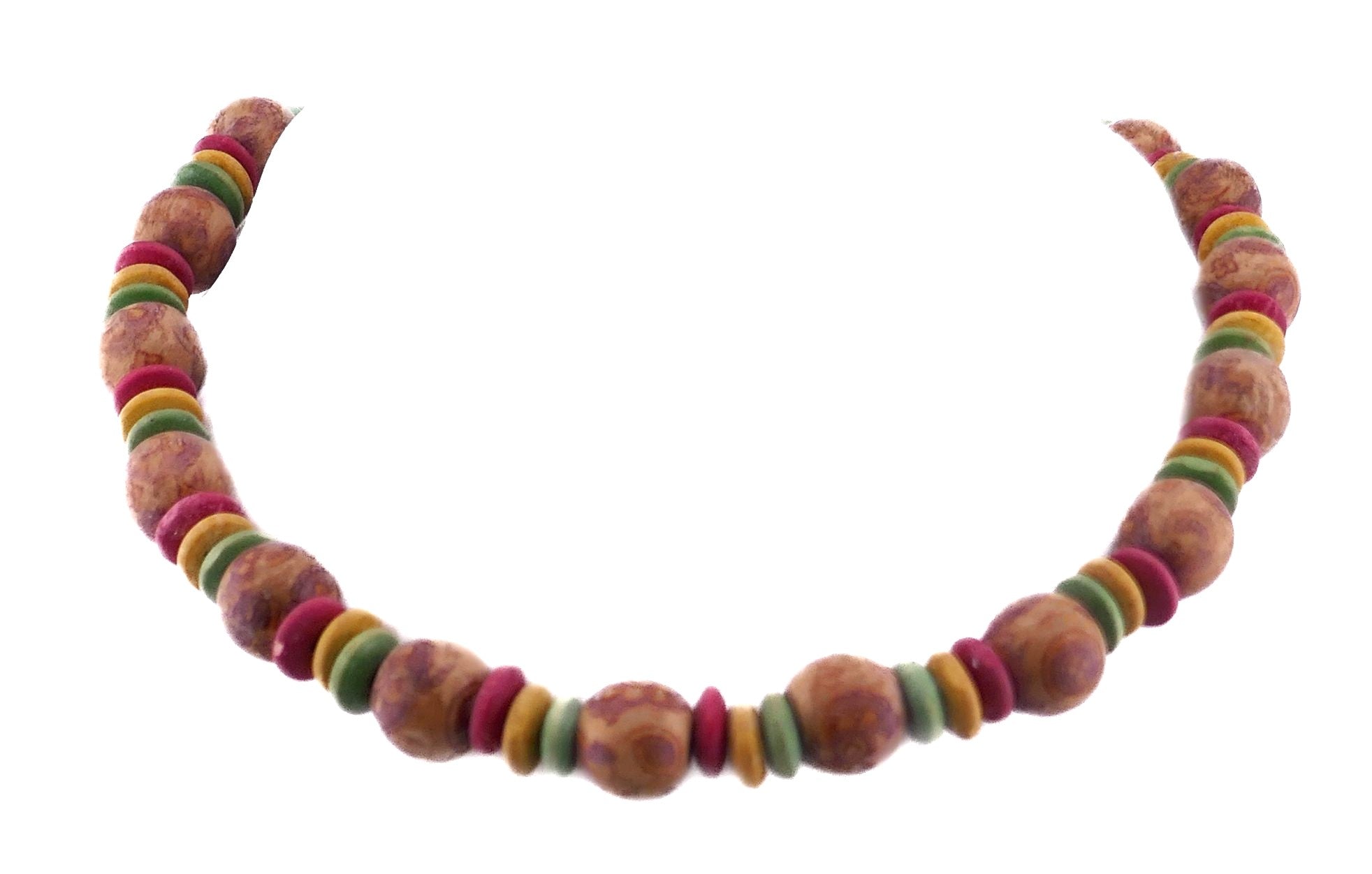 African beaded Necklace // 15