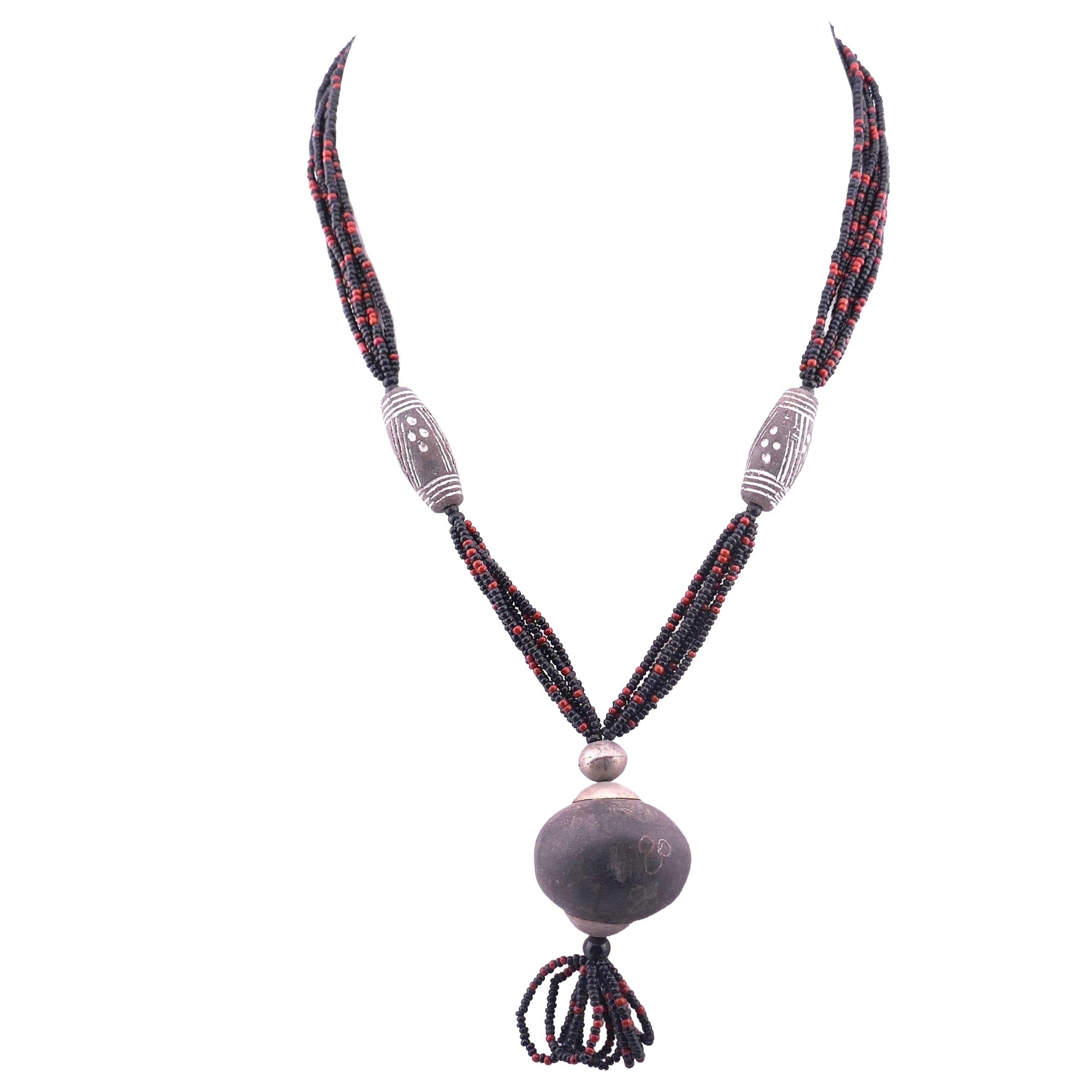 African beaded Necklace // 20