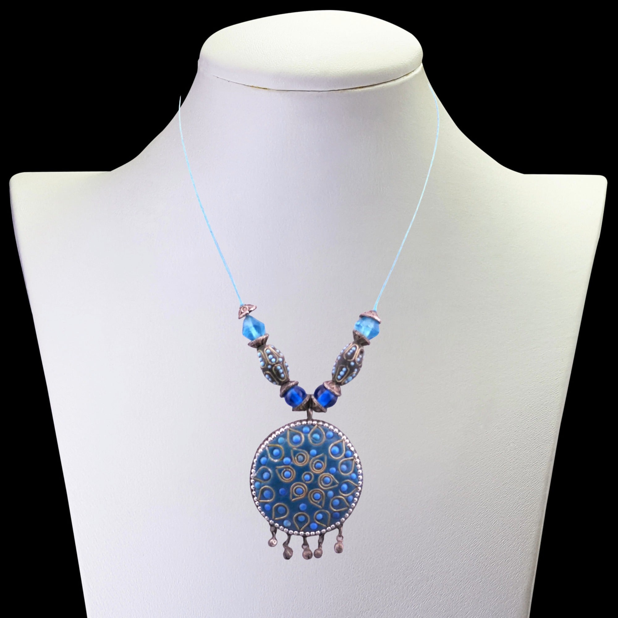 African beaded Necklace // 21