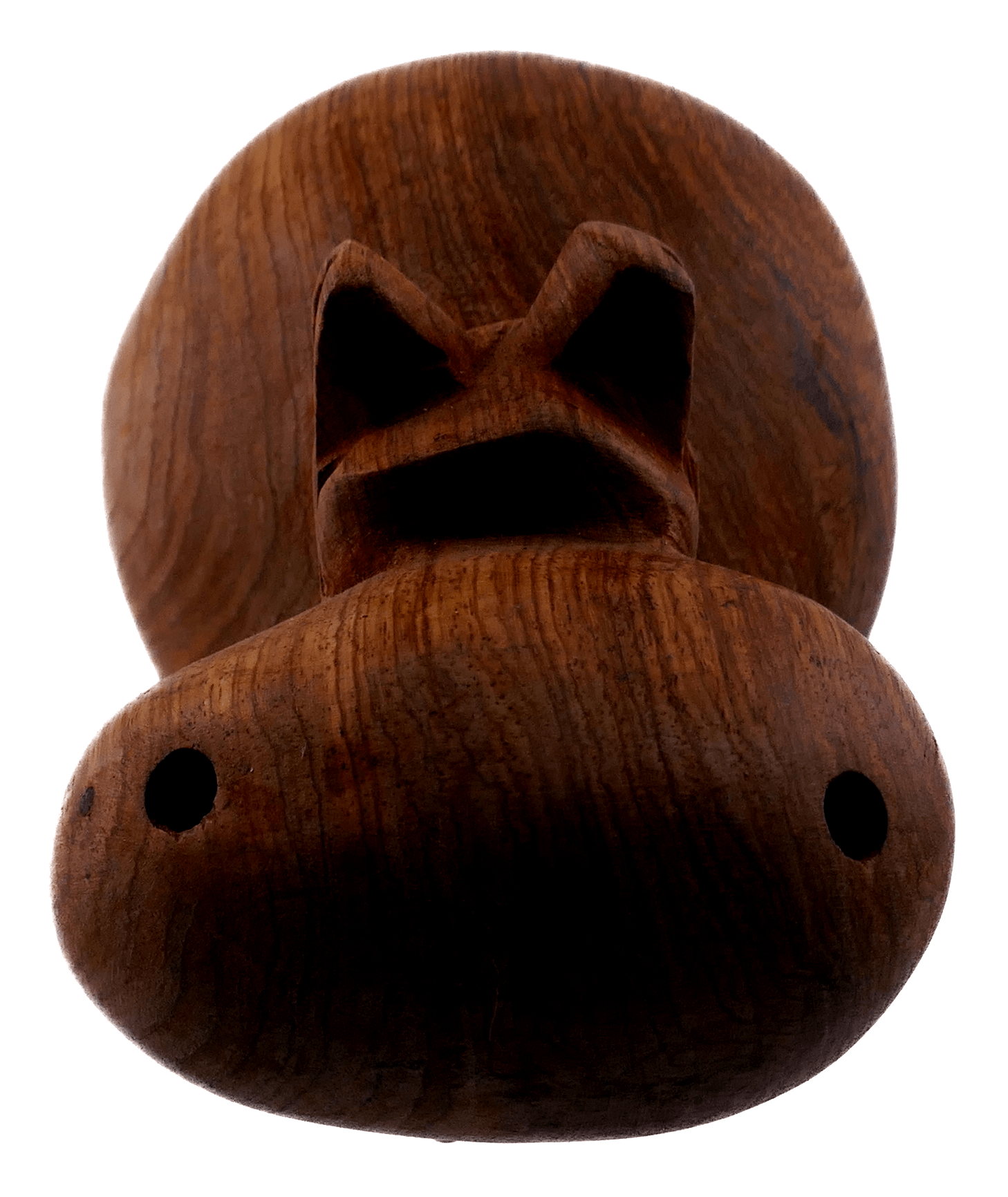 African Hippo, hand made wooden carving, made in Senegal, natural or black - FriendlyTradingCo