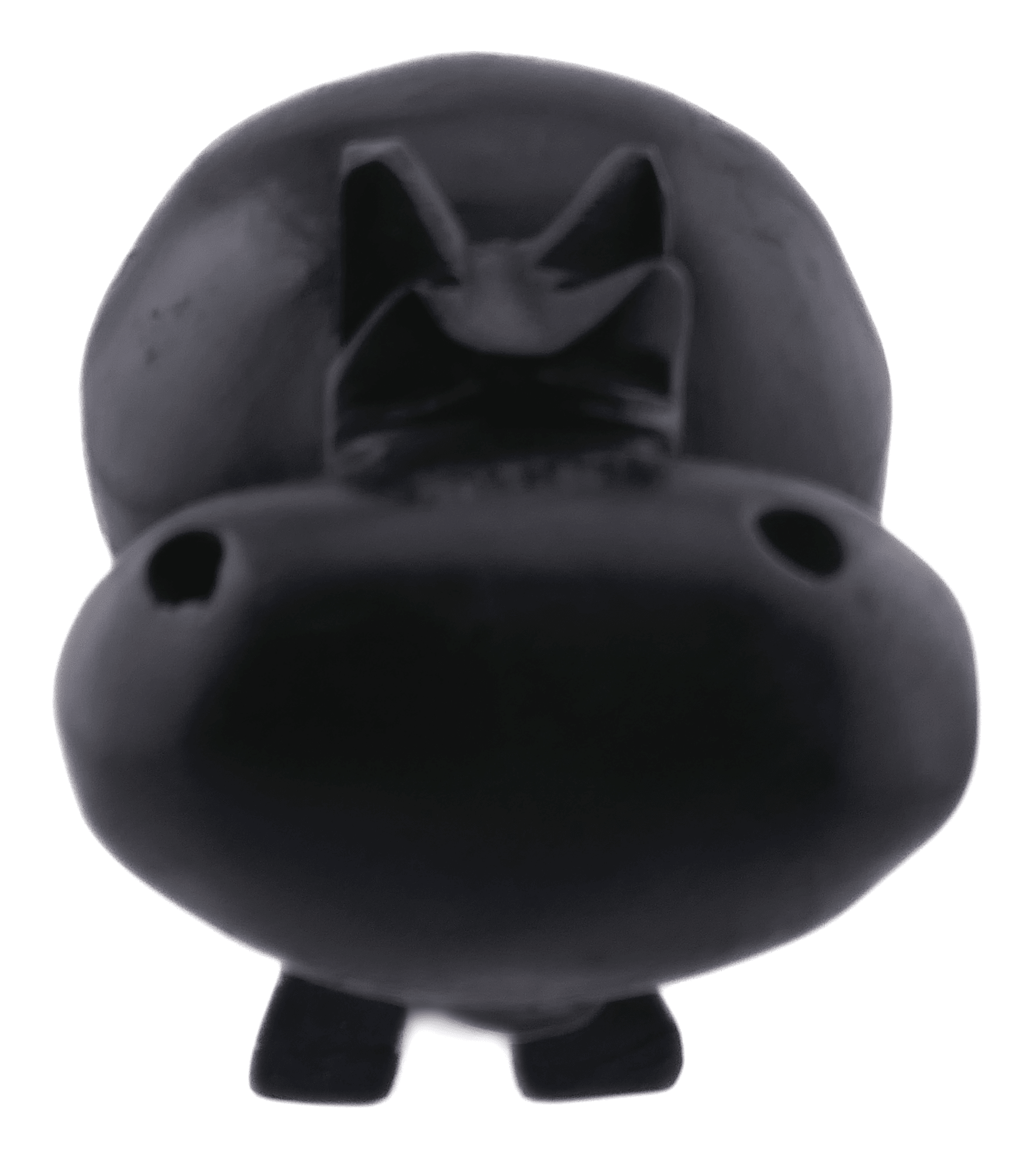 African Hippo, hand made wooden carving, made in Senegal, natural or black - FriendlyTradingCo