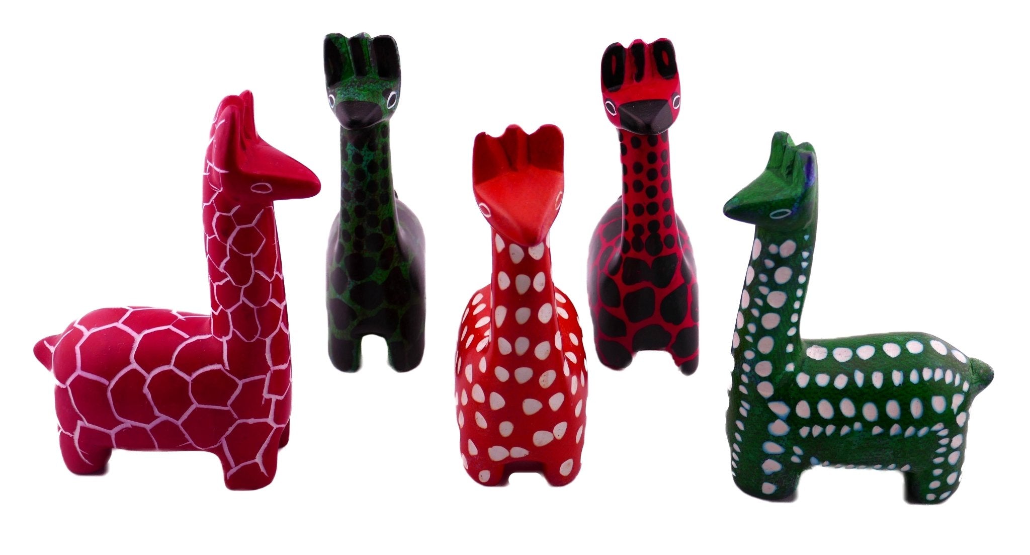 African Stone Alpaca // Llama Sculpture 7 x 5 cm // handcrafted in Africa +storycard - FriendlyTradingCo