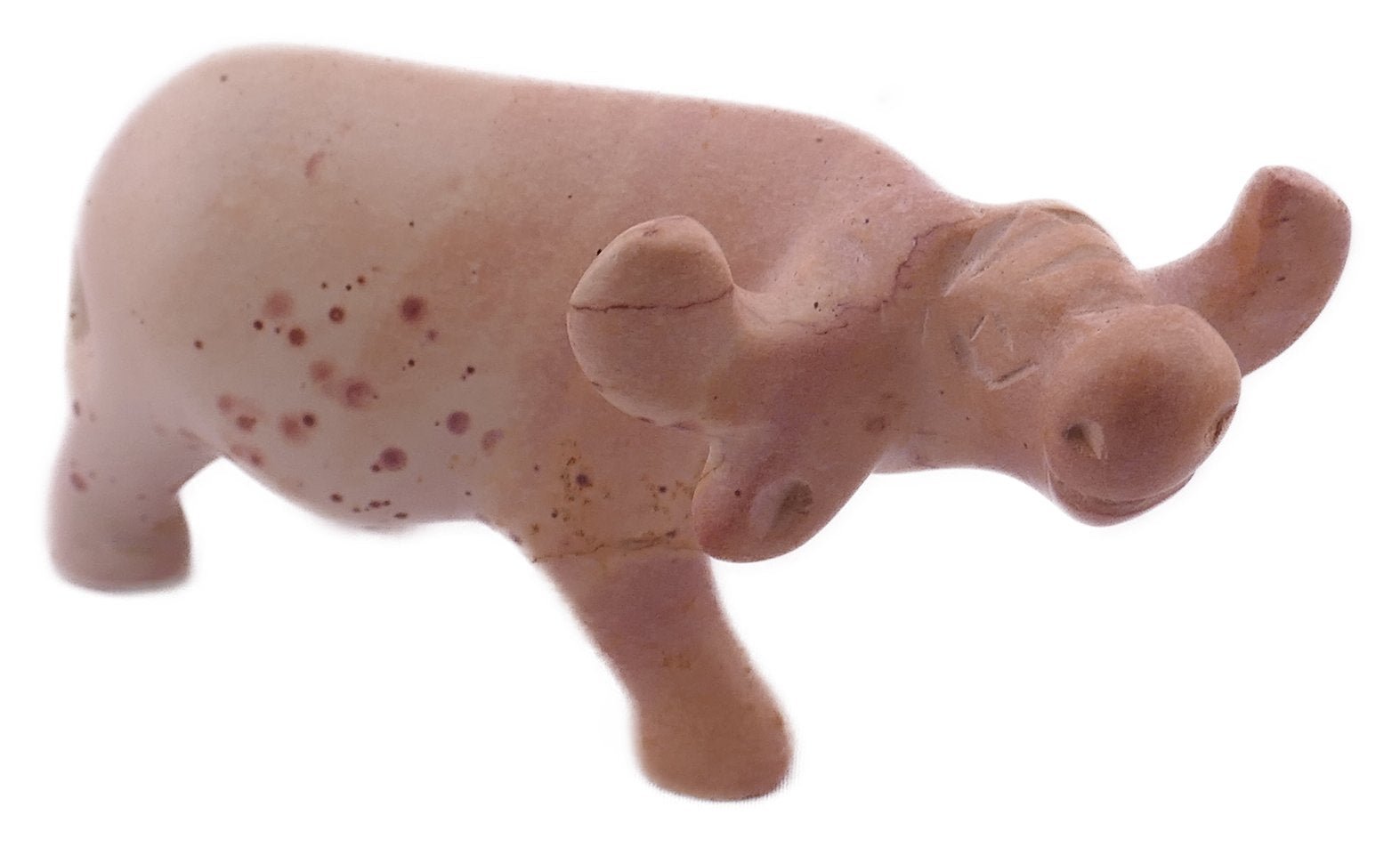 African Stone Water Buffalo Sculpture // 10 cm // handcrafted in Kenya // Big Five animal collection - FriendlyTradingCo