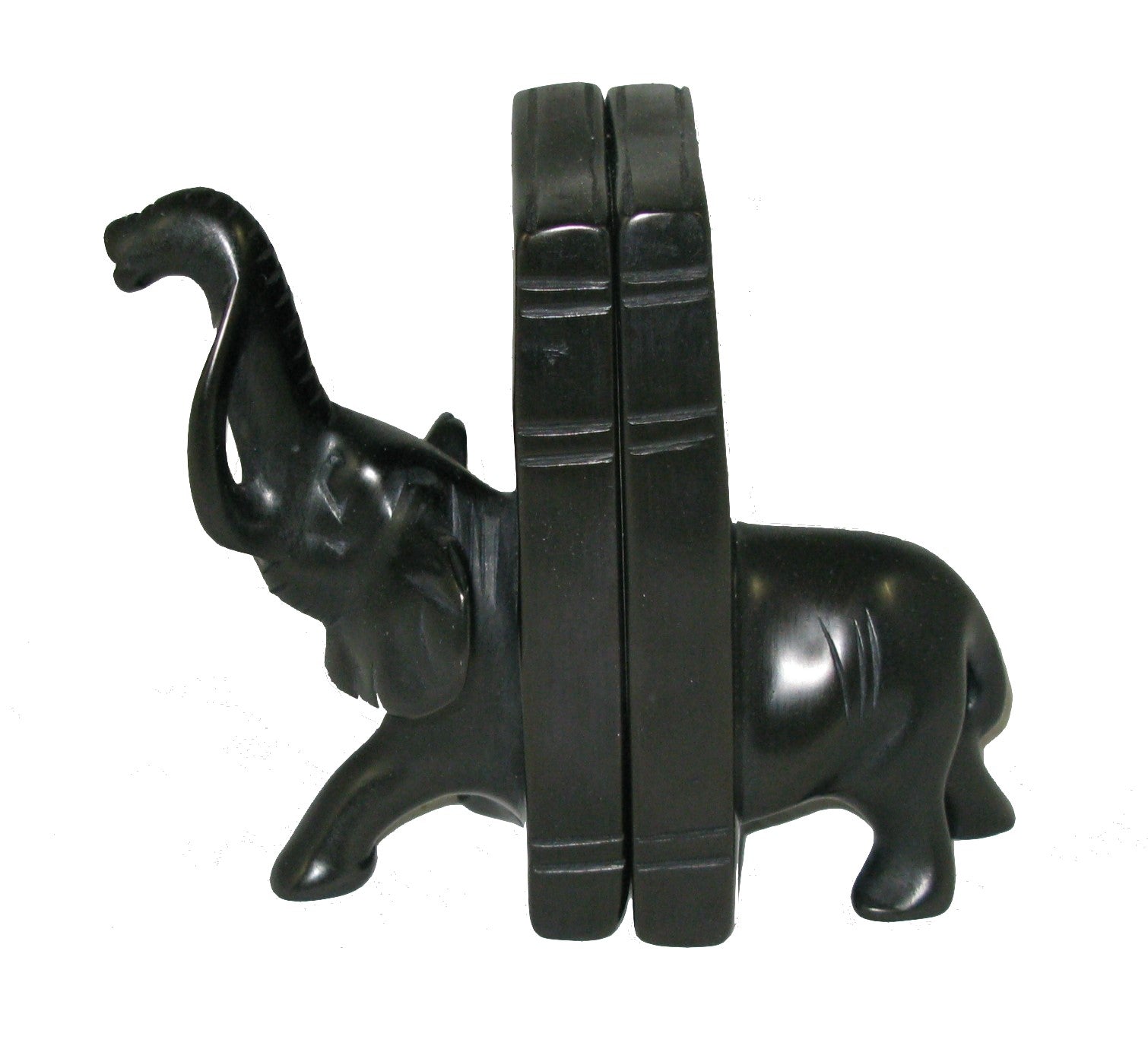 African Wildlife Bookends // Stone Sculptures 15cm 1.7 kg // Elephant, Rhino, Giraffe, Lion, Hippo // Handcrafted in Stone with Story - card - FriendlyTradingCo