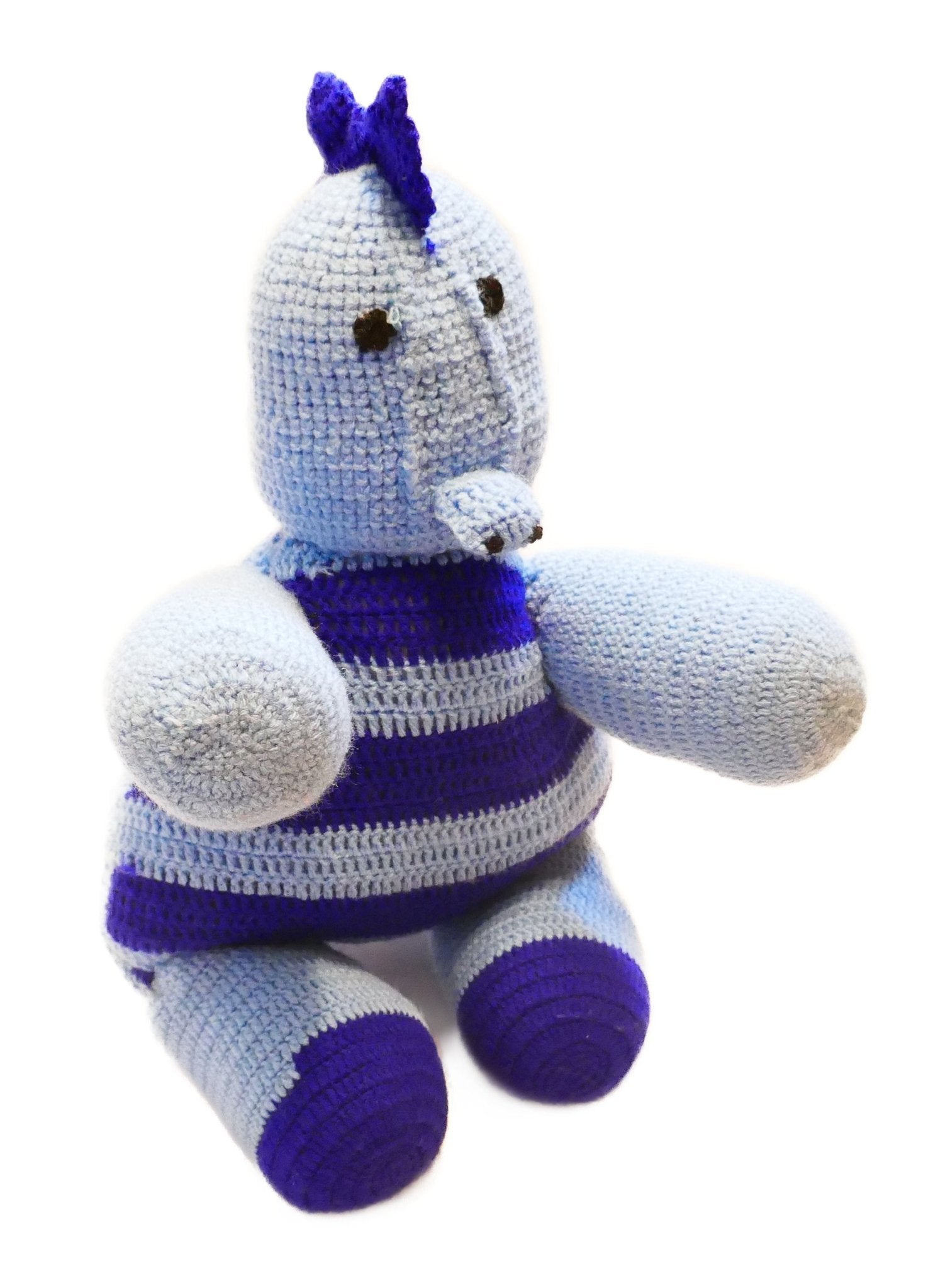 Childrens Plush Toys // Wool and cotton // Hand - made in Kenya // Animals + Dinosaurs - FriendlyTradingCo