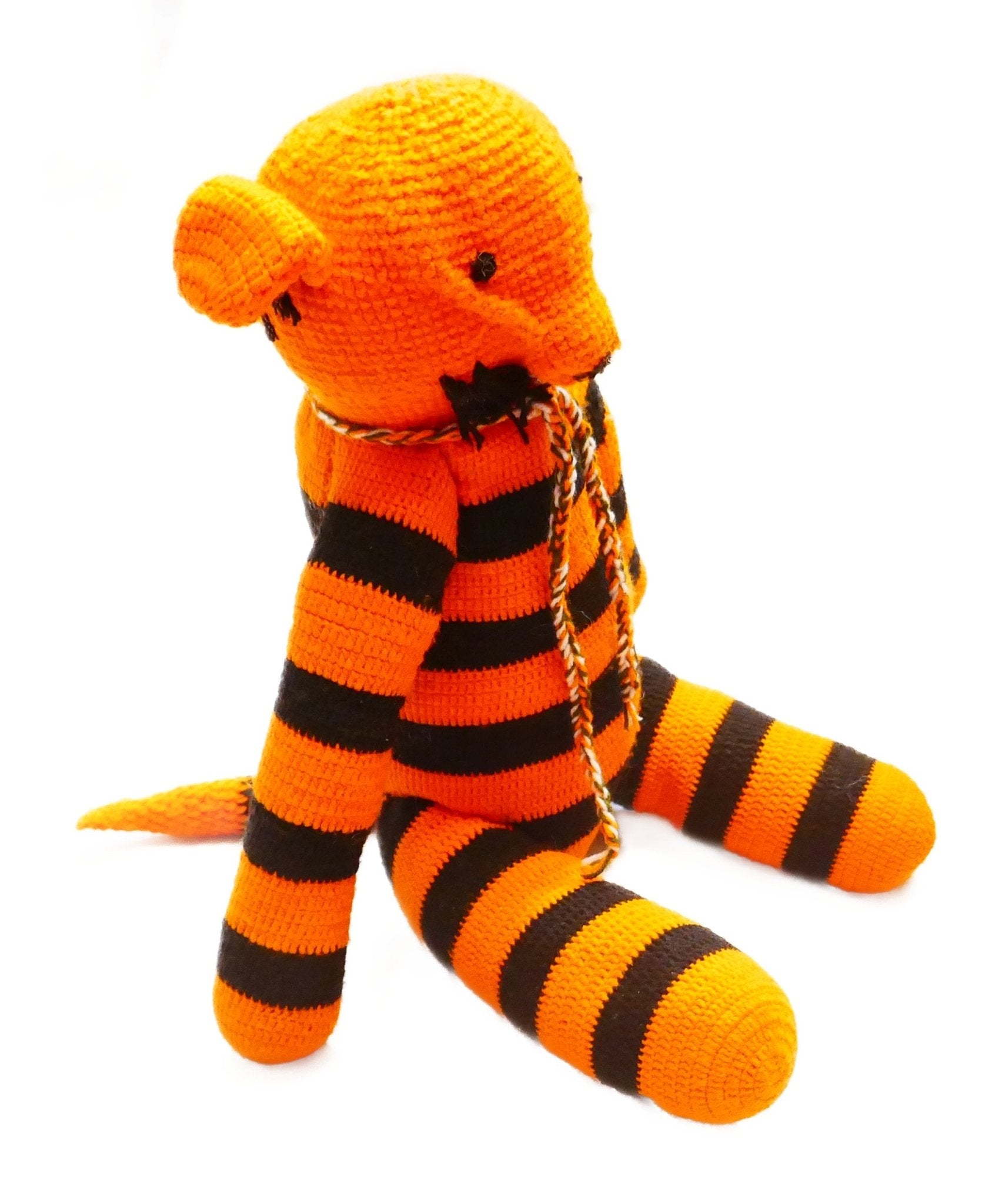 Childrens Plush Toys // Wool and cotton // Hand - made in Kenya // Animals + Dinosaurs - FriendlyTradingCo