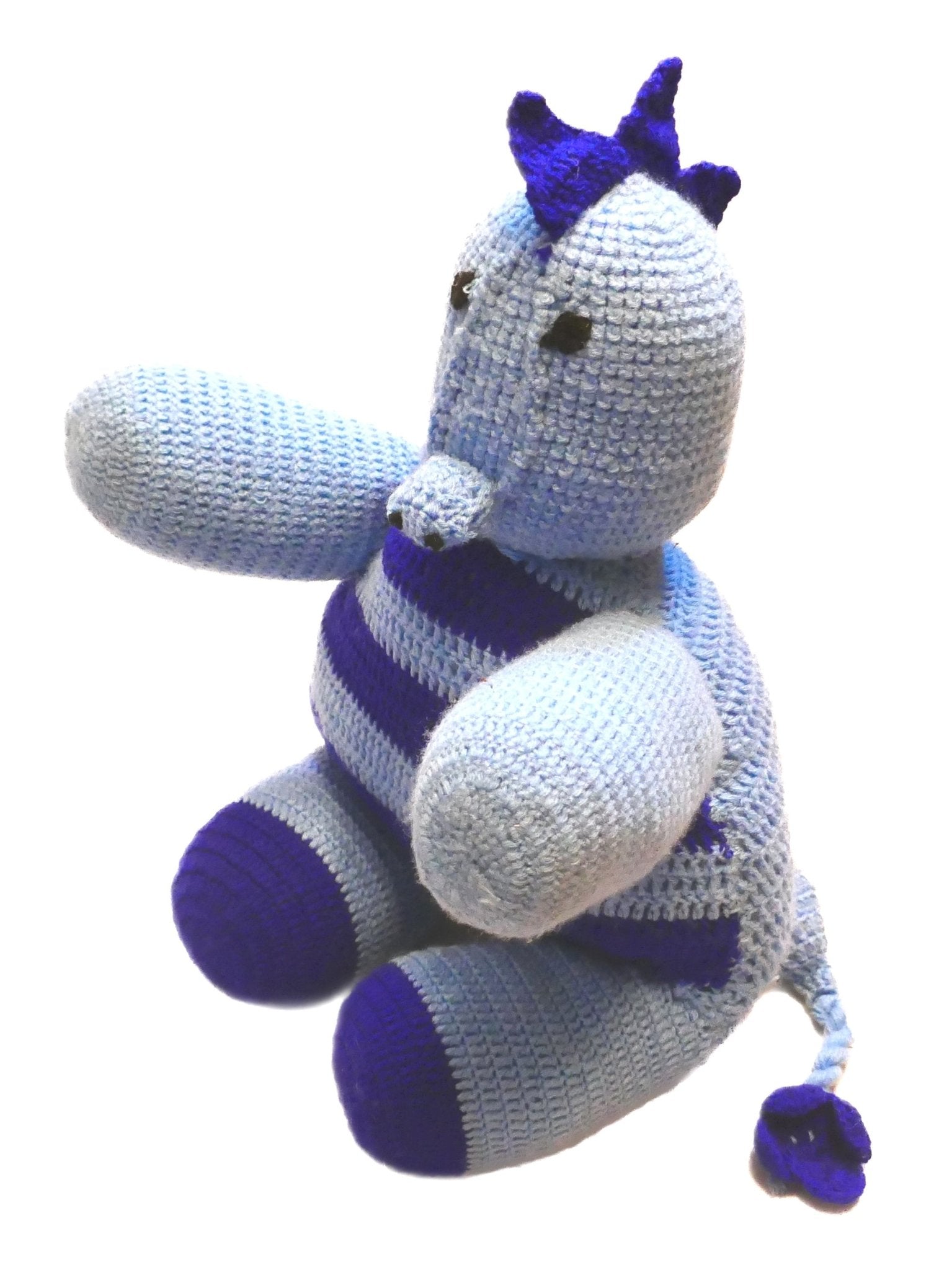 Childrens Plush Toys // Wool and cotton // Hand - made in Kenya // Animals + Dinosaurs - FriendlyTradingCo