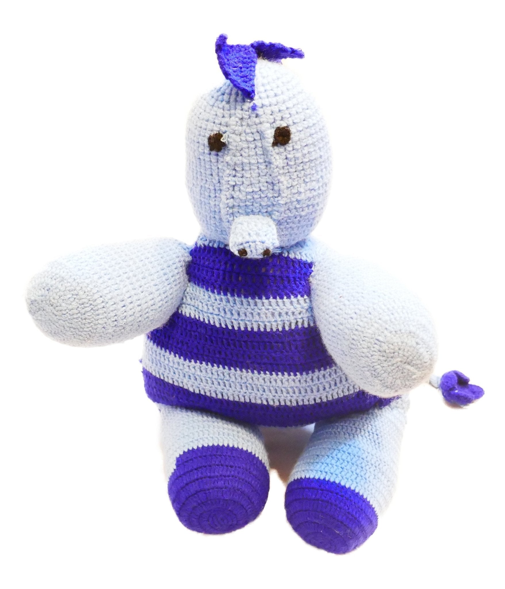 Childrens Plush Toys // Wool and cotton // Hand - made in Kenya // Animals + Dinosaurs - FriendlyTradingCo