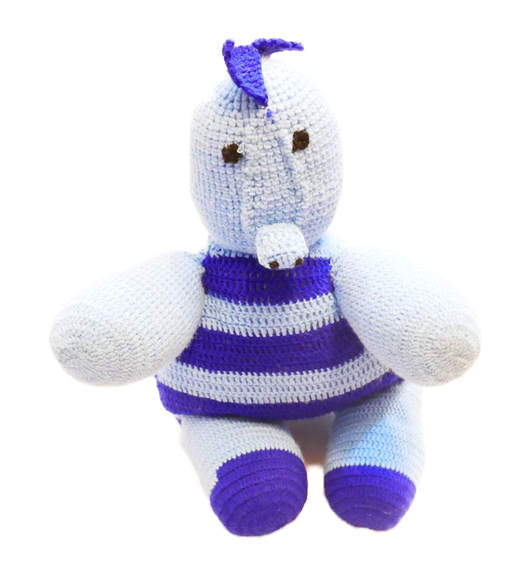 Childrens Plush Toys // Wool and cotton // Hand - made in Kenya // Animals + Dinosaurs - FriendlyTradingCo