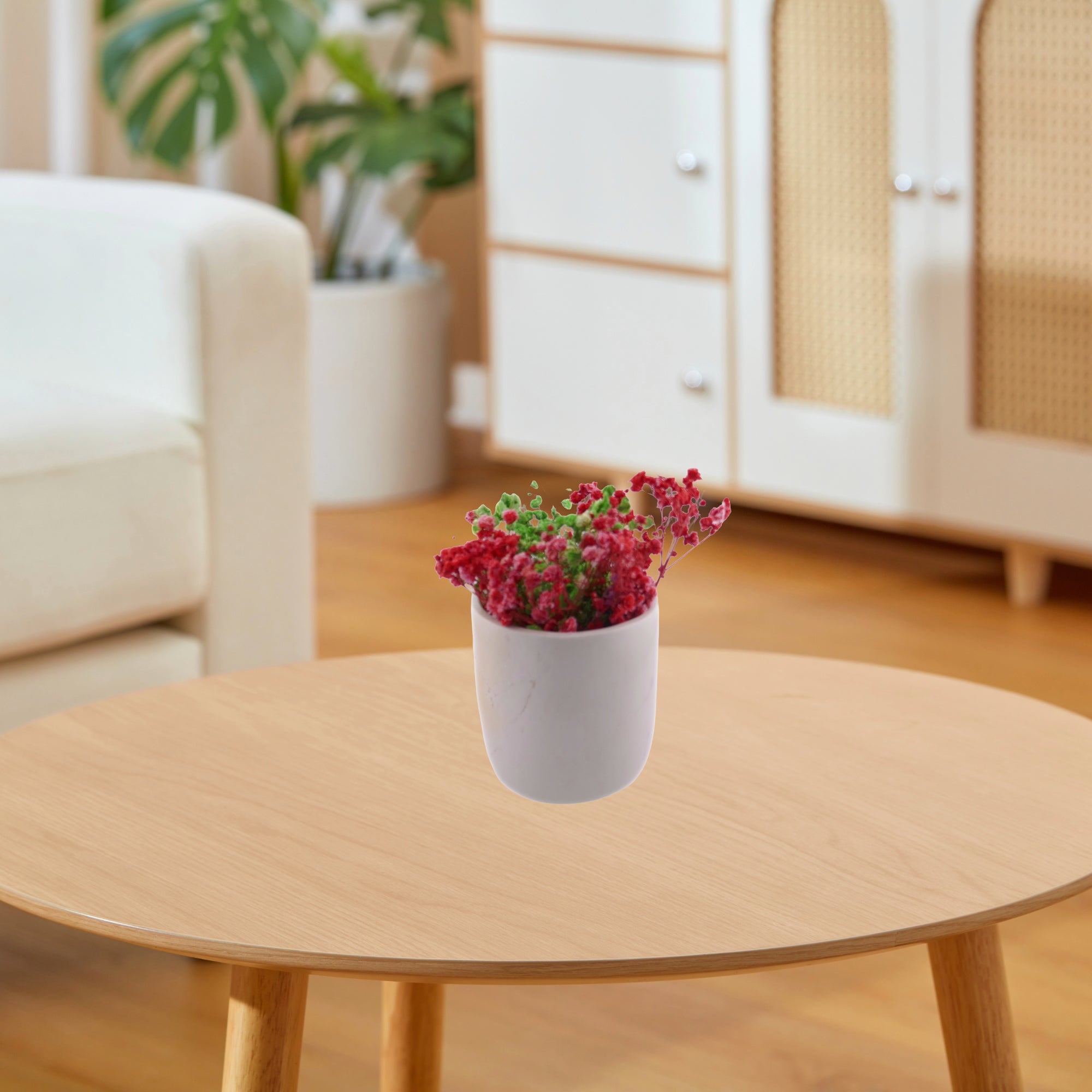 Classic Stone Planter hand made 10cm with Storycard - FriendlyTradingCo