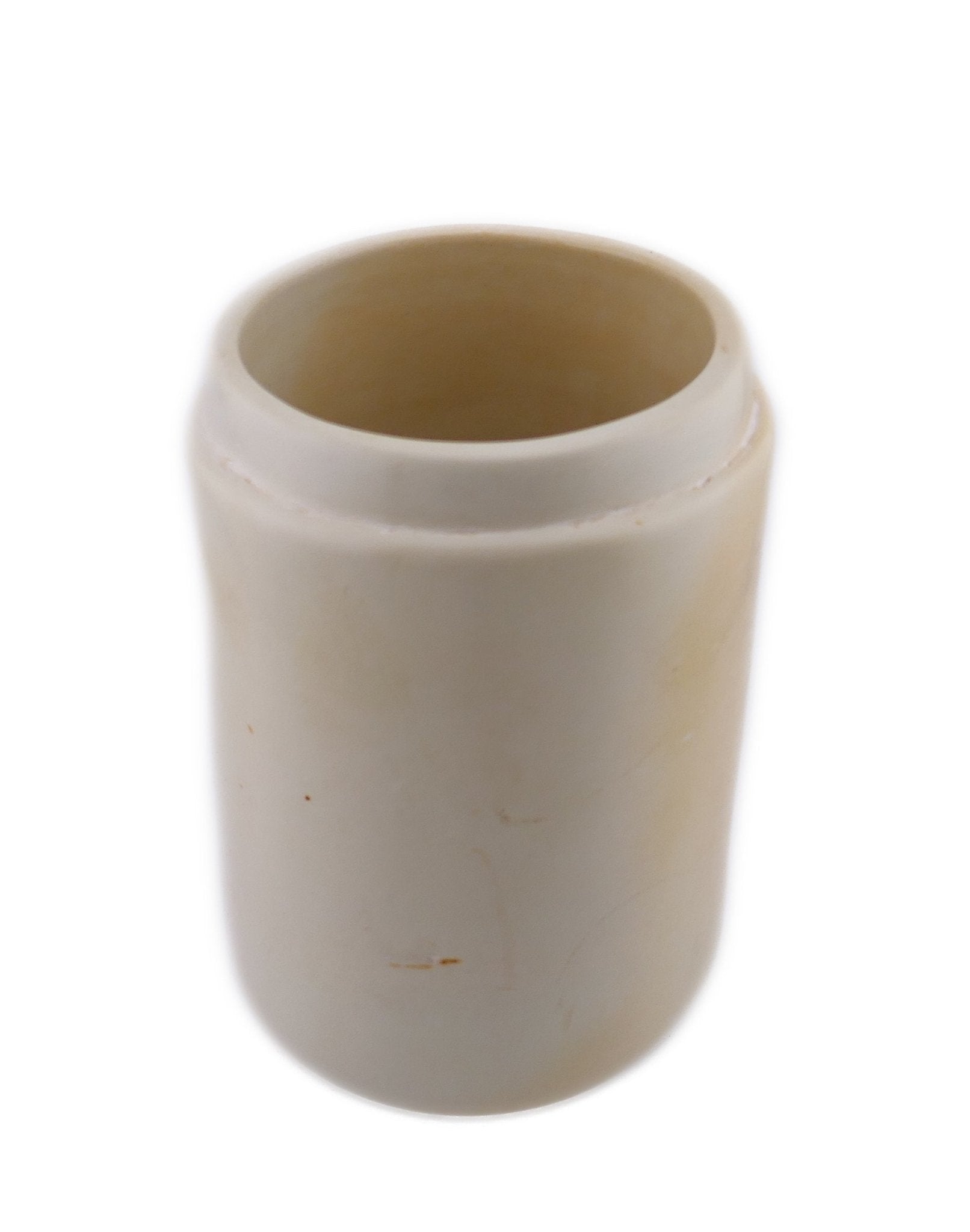 Cottage style Stone Planter with rim hand made 14 cm with Storycard - FriendlyTradingCo