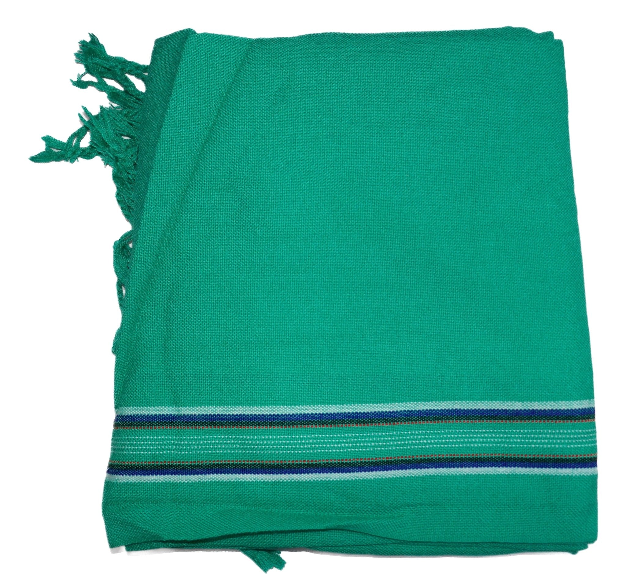 Cotton African Kikoy Sarong Wrap Shawl Towel Skirt Picnic Beach Blanket many colours - FriendlyTradingCo