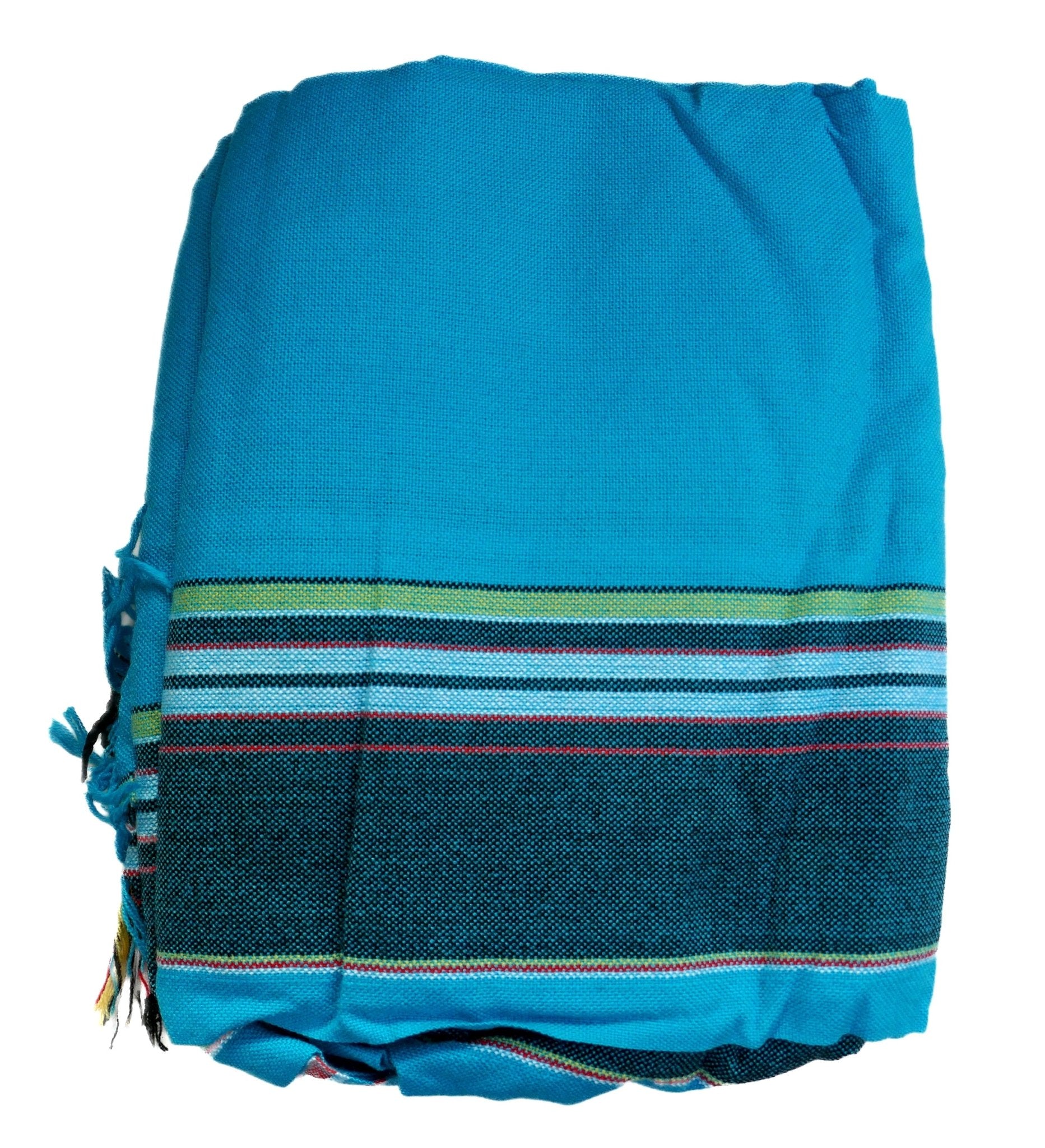Cotton African Kikoy Sarong Wrap Shawl Towel Skirt Picnic Beach Blanket many colours - FriendlyTradingCo