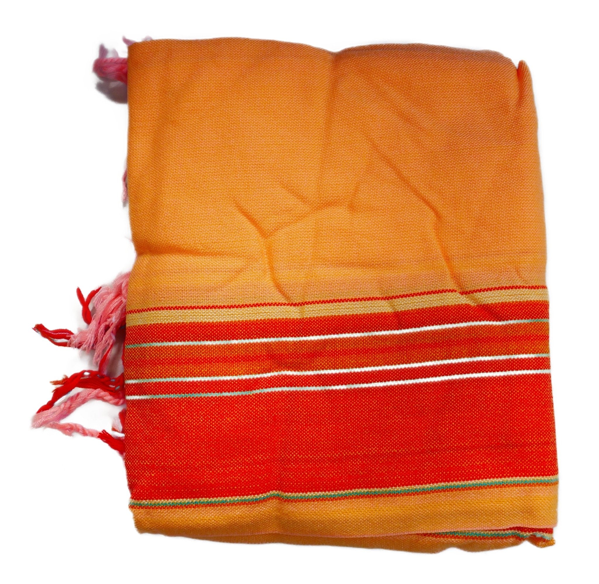 Cotton African Kikoy Sarong Wrap Shawl Towel Skirt Picnic Beach Blanket many colours - FriendlyTradingCo