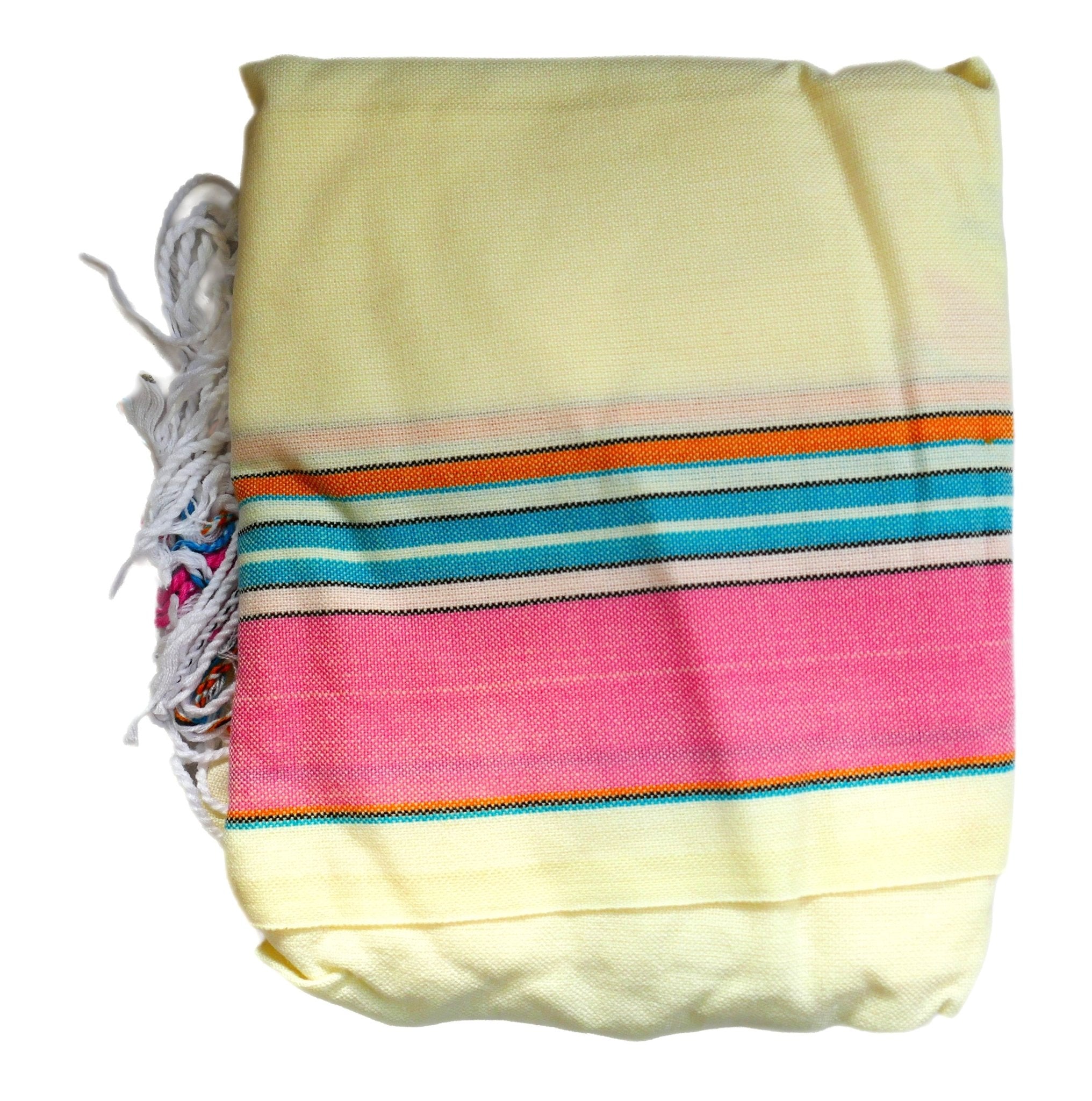 Cotton African Kikoy Sarong Wrap Shawl Towel Skirt Picnic Beach Blanket many colours - FriendlyTradingCo