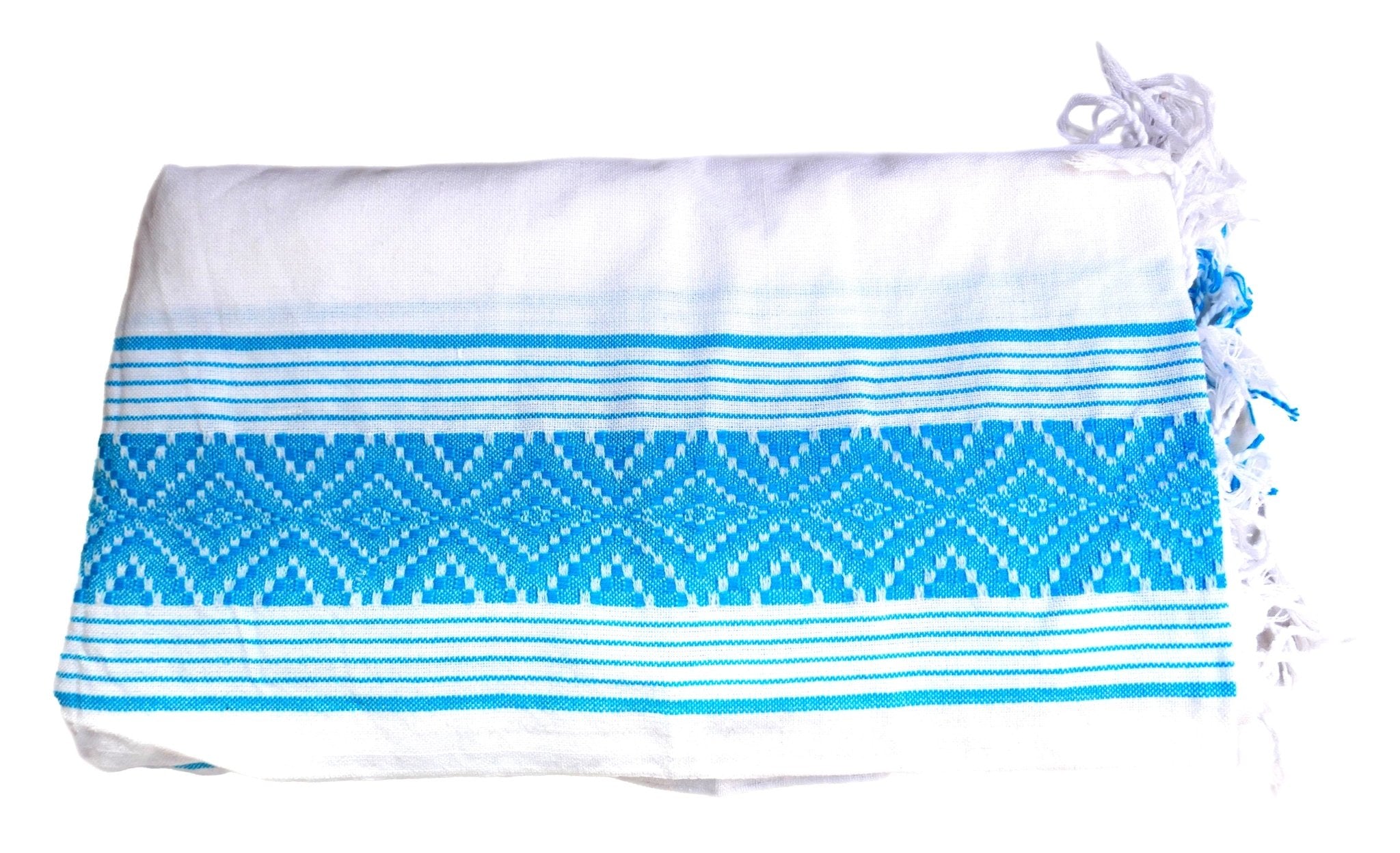 Cotton African Kikoy Sarong Wrap Shawl Towel Skirt Picnic Beach Blanket many colours - FriendlyTradingCo