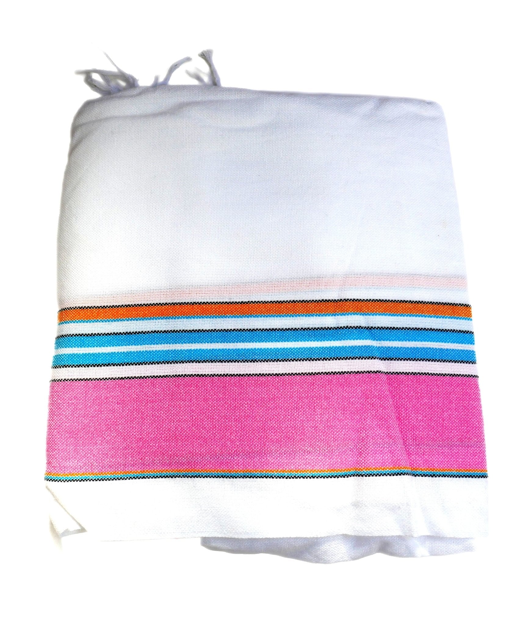 Cotton African Kikoy Sarong Wrap Shawl Towel Skirt Picnic Beach Blanket many colours - FriendlyTradingCo