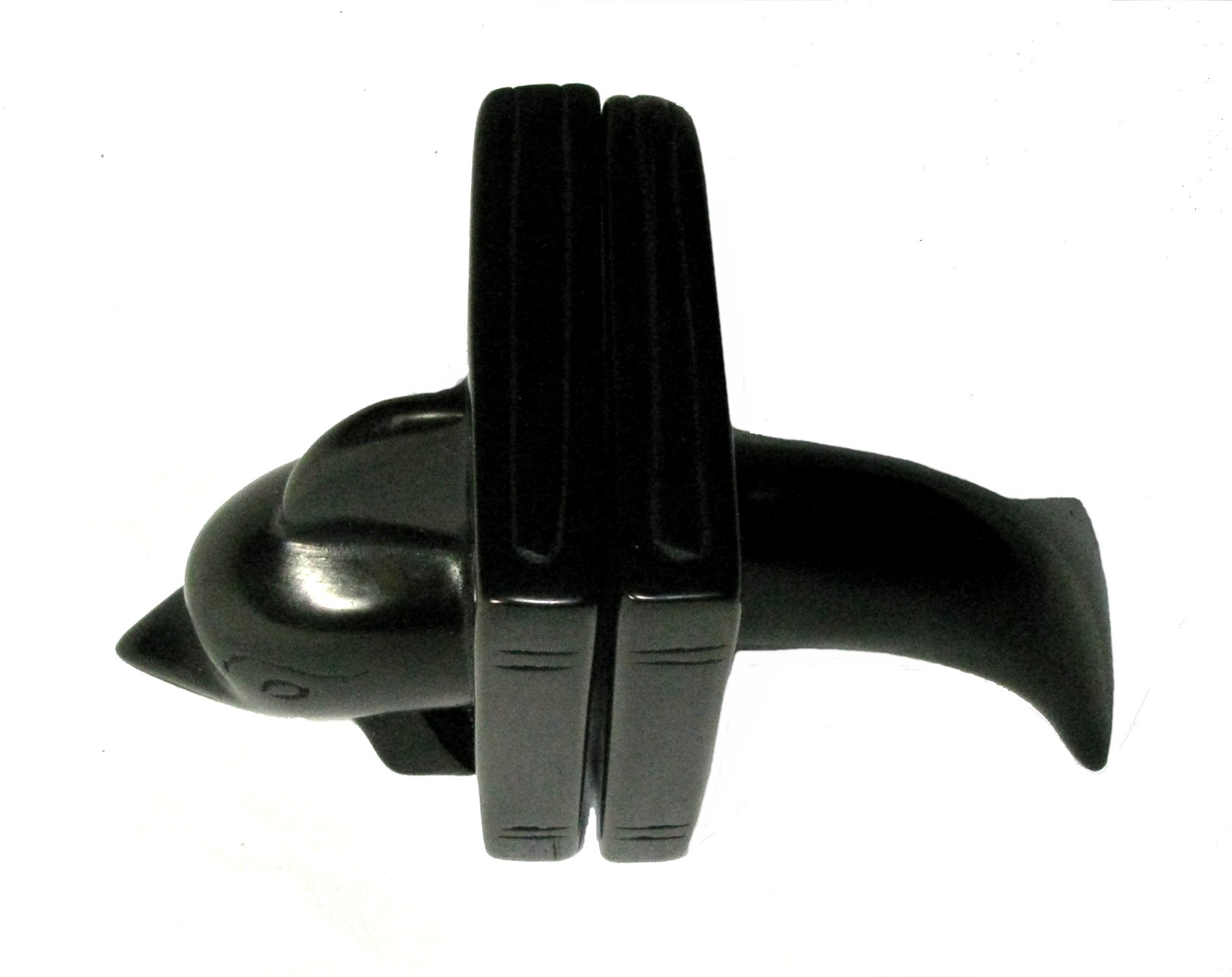 Dolphin Bookends // Stone Sculptures 15cm 1.7 kg // Dolphin // Handcrafted in Stone with Story - card - FriendlyTradingCo