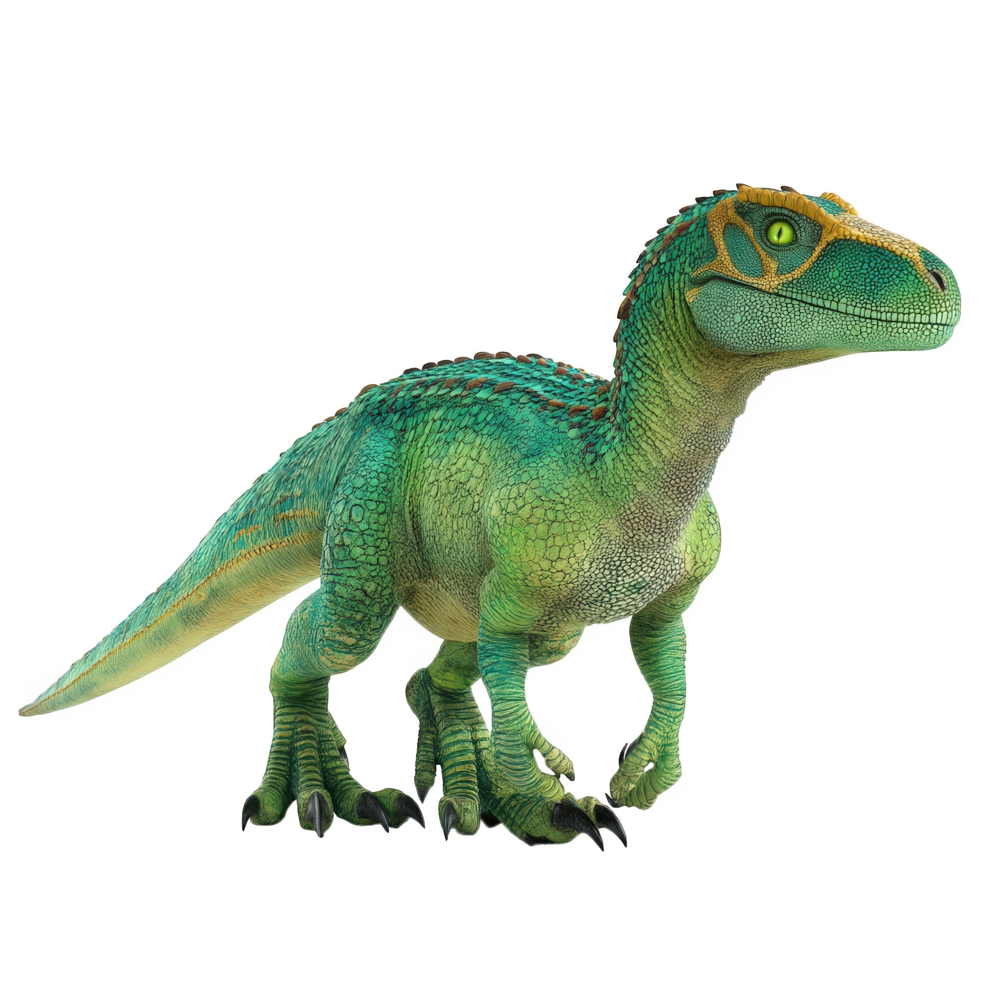 Friendly Green Dinosaur // Stone Age Sculpture // 10 x 7cm // Natural Stone Design + Storycard - FriendlyTradingCo