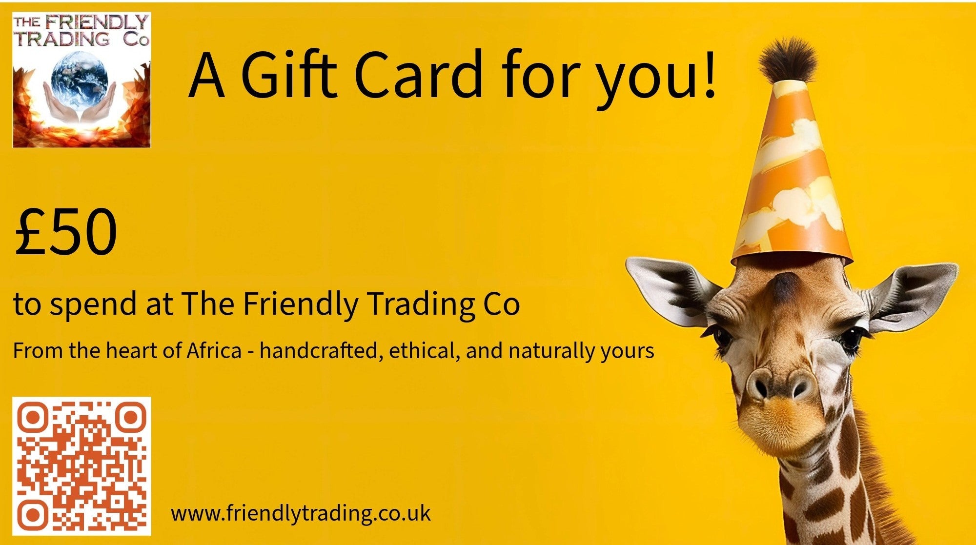 Gift Card for The Friendly Trading Co - £10 / £25 / £50 / £100 - FriendlyTradingCo