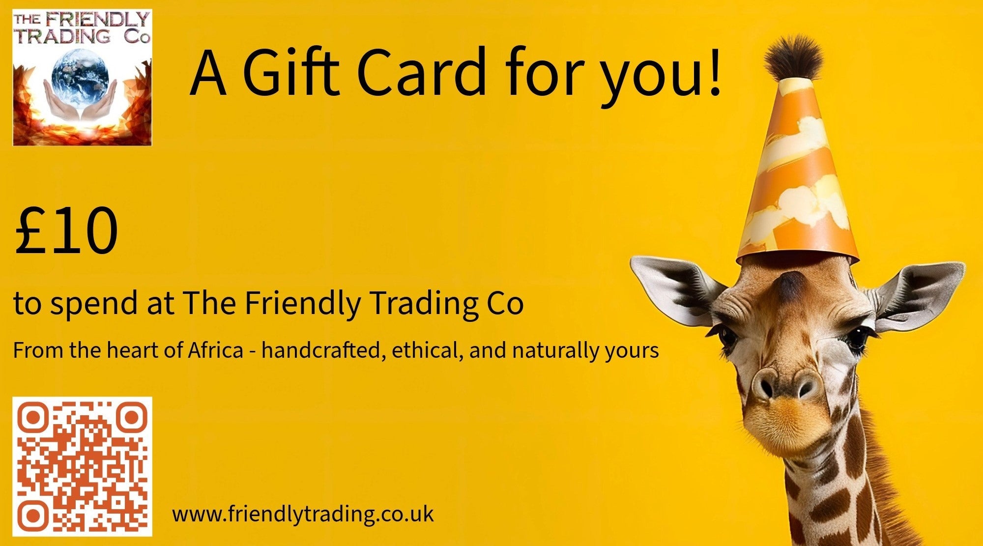 Gift Card for The Friendly Trading Co - £10 / £25 / £50 / £100 - FriendlyTradingCo