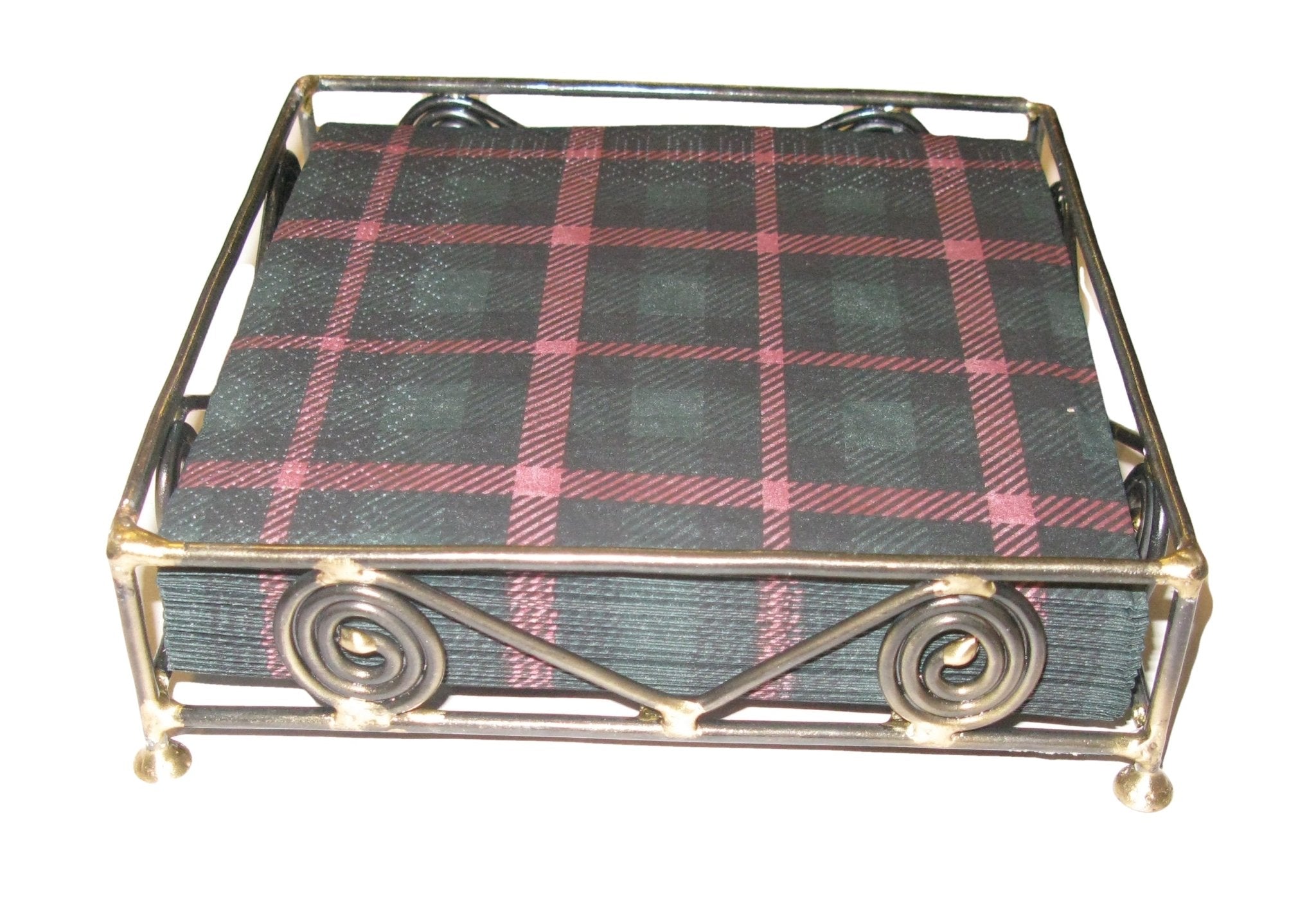 Hand Cast Copper Napkin Holder // Ndoro Circle of Life Design // 17 cm // Made in Zimbabwe //with storycard - FriendlyTradingCo