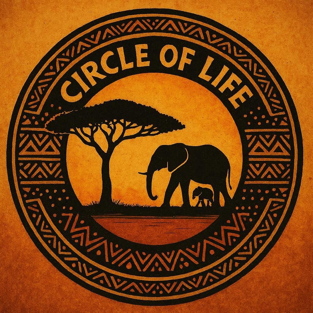 Hand Cast Copper Napkin Holder // Ndoro Circle of Life Design // 17 cm // Made in Zimbabwe //with storycard - FriendlyTradingCo