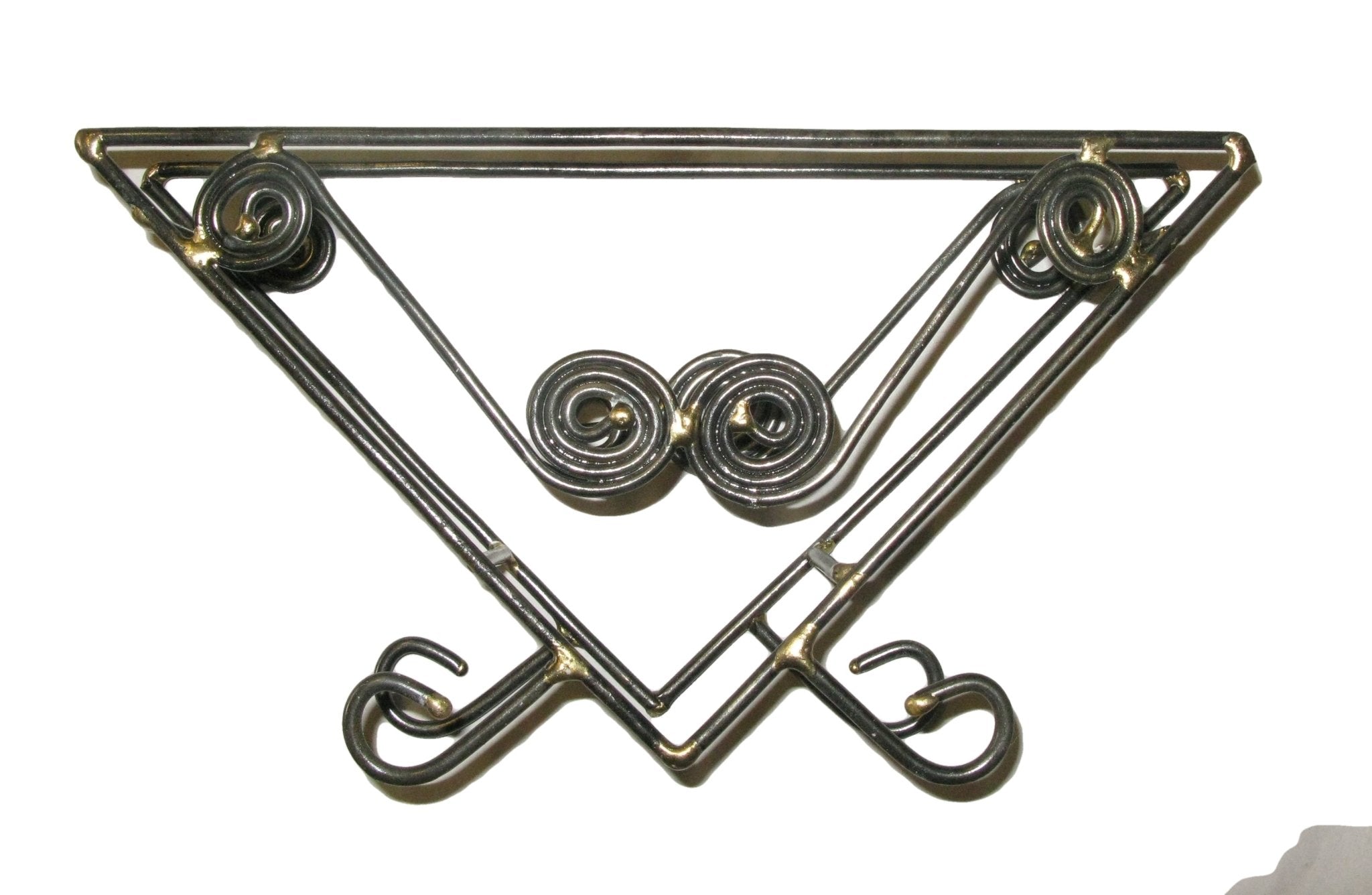 Hand Cast Copper Napkin Holder // Ndoro Circle of Life Design // 25 cm // Made in Zimbabwe //with storycard - FriendlyTradingCo