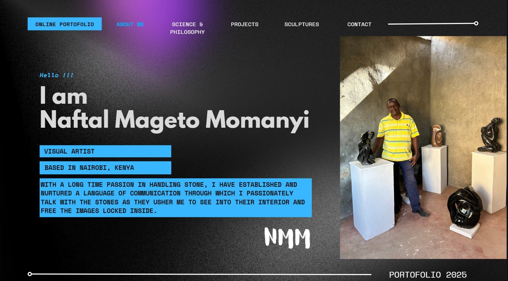 Handcrafted Brown Granite Bowl – 40 cm | 8.2 kg // Artist: Naftal Momanyi // Fruit, Breads, Shared dishes, dried Botanicals, Soaps // Garden bird bath - FriendlyTradingCo