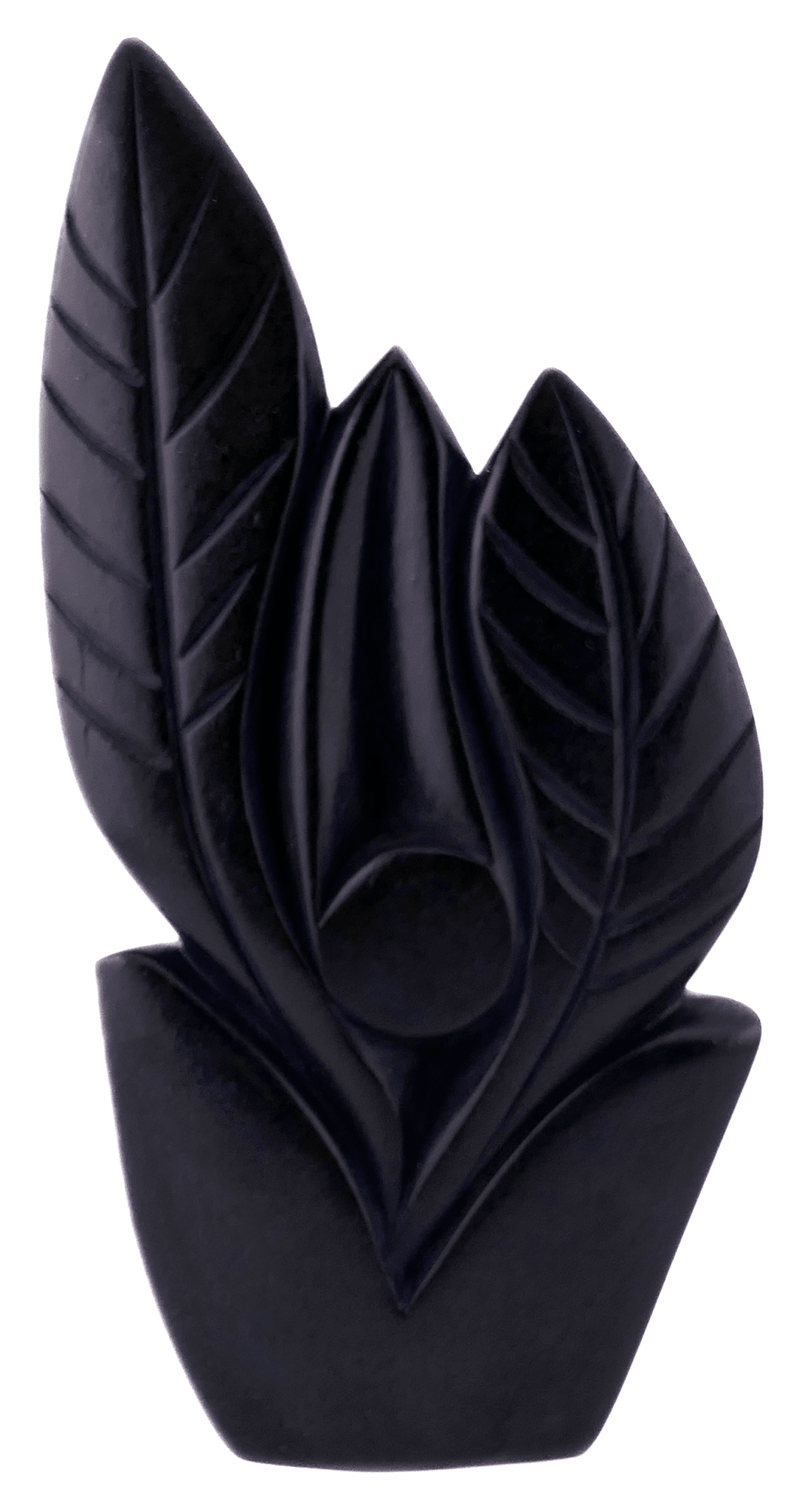 Handcrafted Shona Stone Flower handmade in Zimbabwe 20cm Garden Patio Conservatory - FriendlyTradingCo