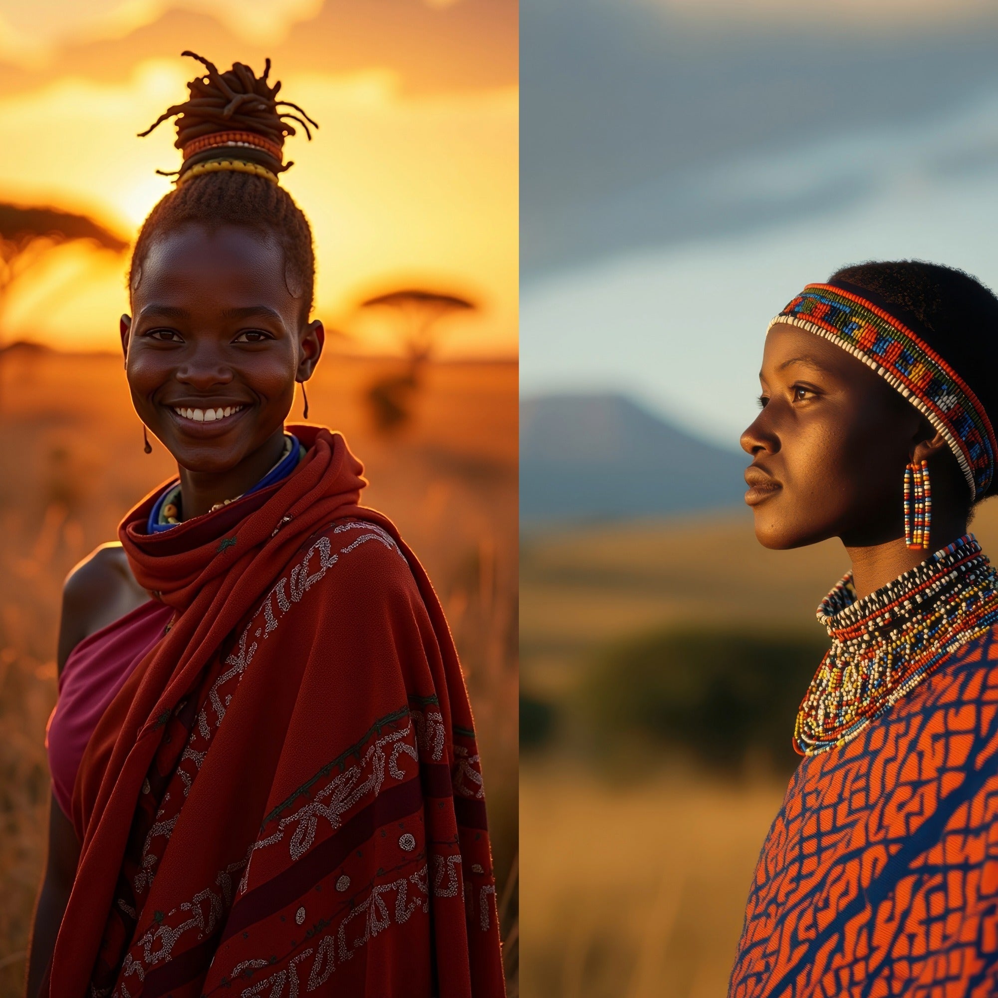 Handcrafted Stone African Maasai Warrior Jewellery Box // 10cm Round or square designs //with Storycard - FriendlyTradingCo