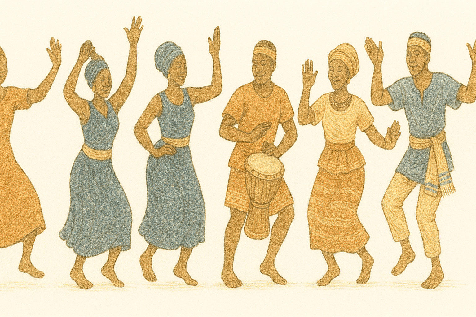 Handcrafted Stone Jewellery / Storage Box // African Dancers //10cm Natural or Yellow with Storycard - FriendlyTradingCo