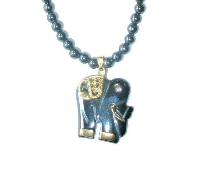 Hematite Healing Energy Anti - Stress Necklace 18" / 45 cm various designs + Presentation Pouch & Storycard (Copy) - FriendlyTradingCo