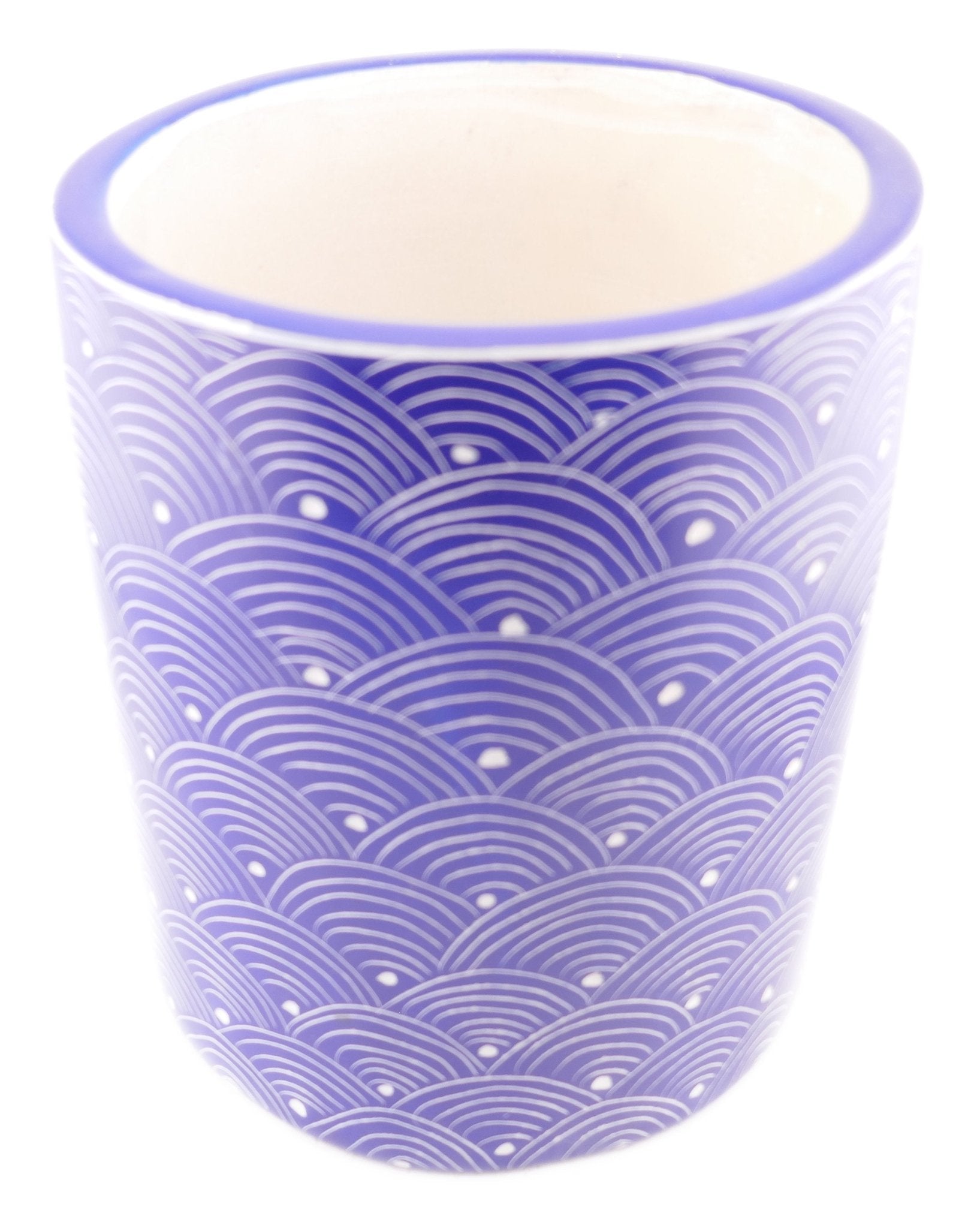 Large Round Stone Planter hand made 18cm 3.2 kg with Storycard many colours - FriendlyTradingCo