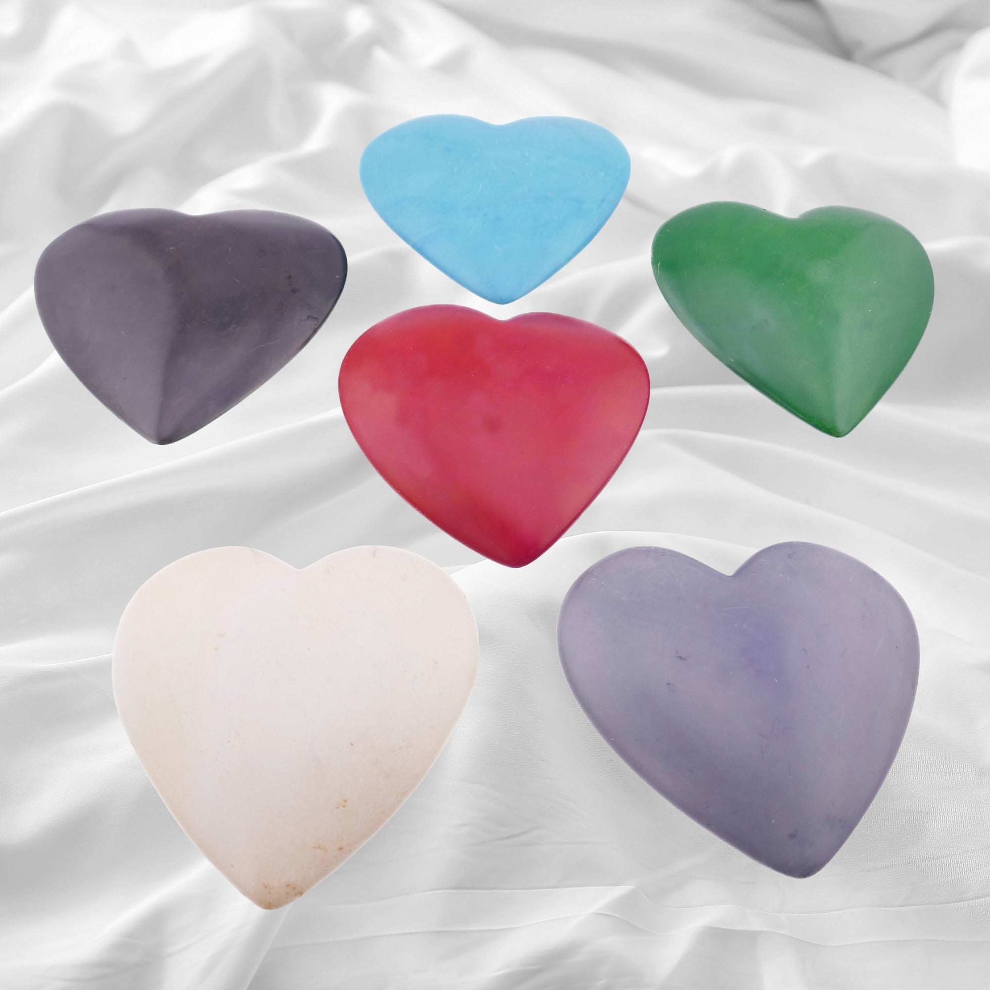 Love Heart Gift Handcrafted Stone 9cm with Storycard - FriendlyTradingCo