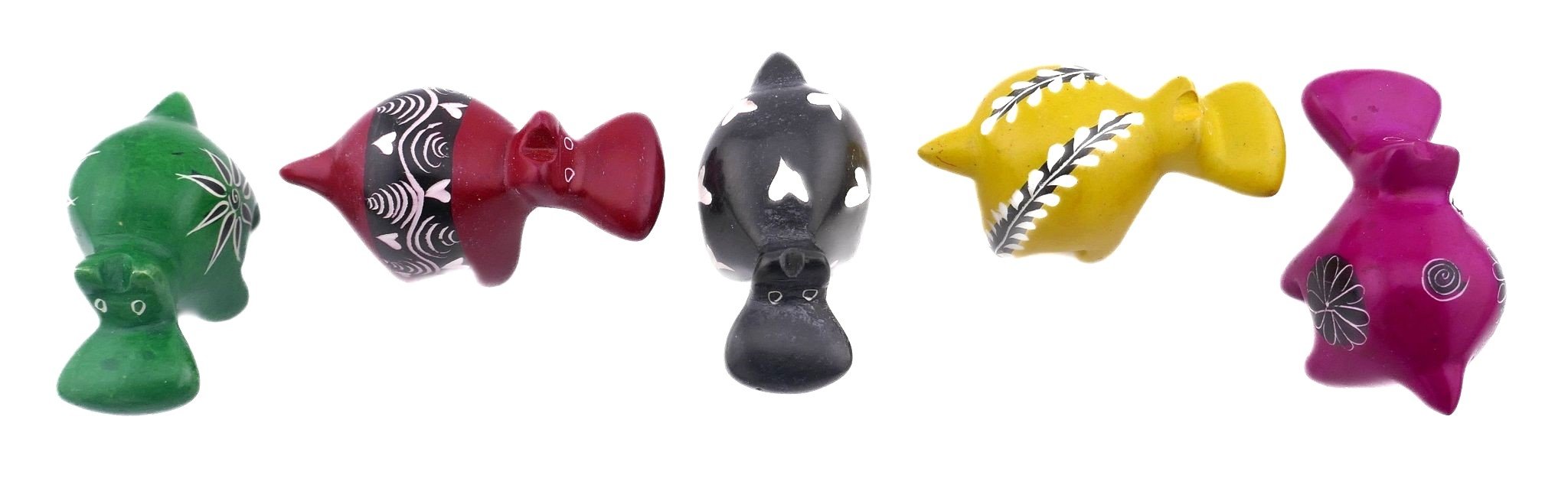 Mini stone Hippo // Handmade African Wild Animal Keepsake // Healing Animal Totem // 5 x 3 cm handcrafted + storycard - FriendlyTradingCo