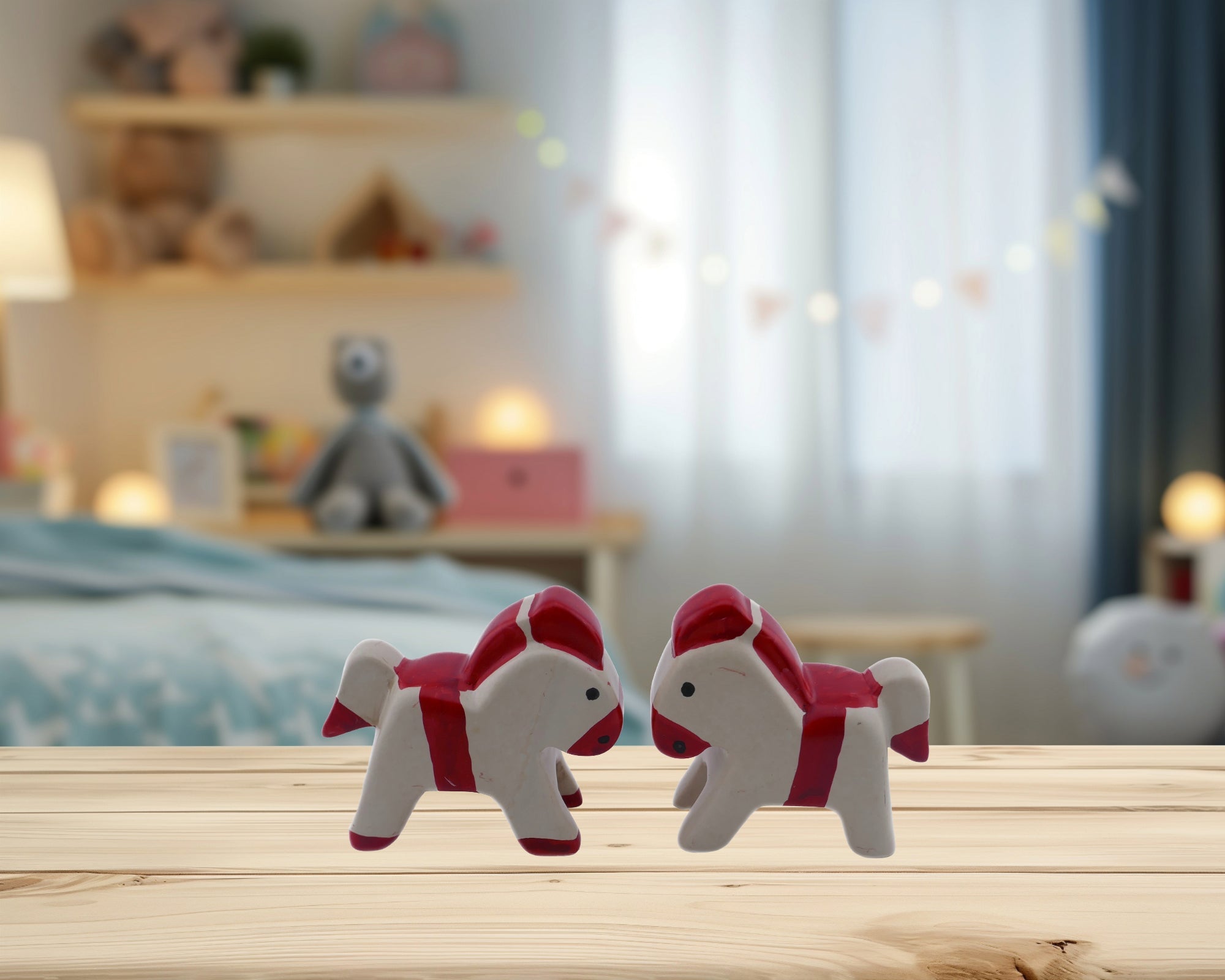 Mini stone Pony // Handmade Pony Keepsake // Healing Animal Totem // 8 x 6 cm handcrafted + storycard - FriendlyTradingCo